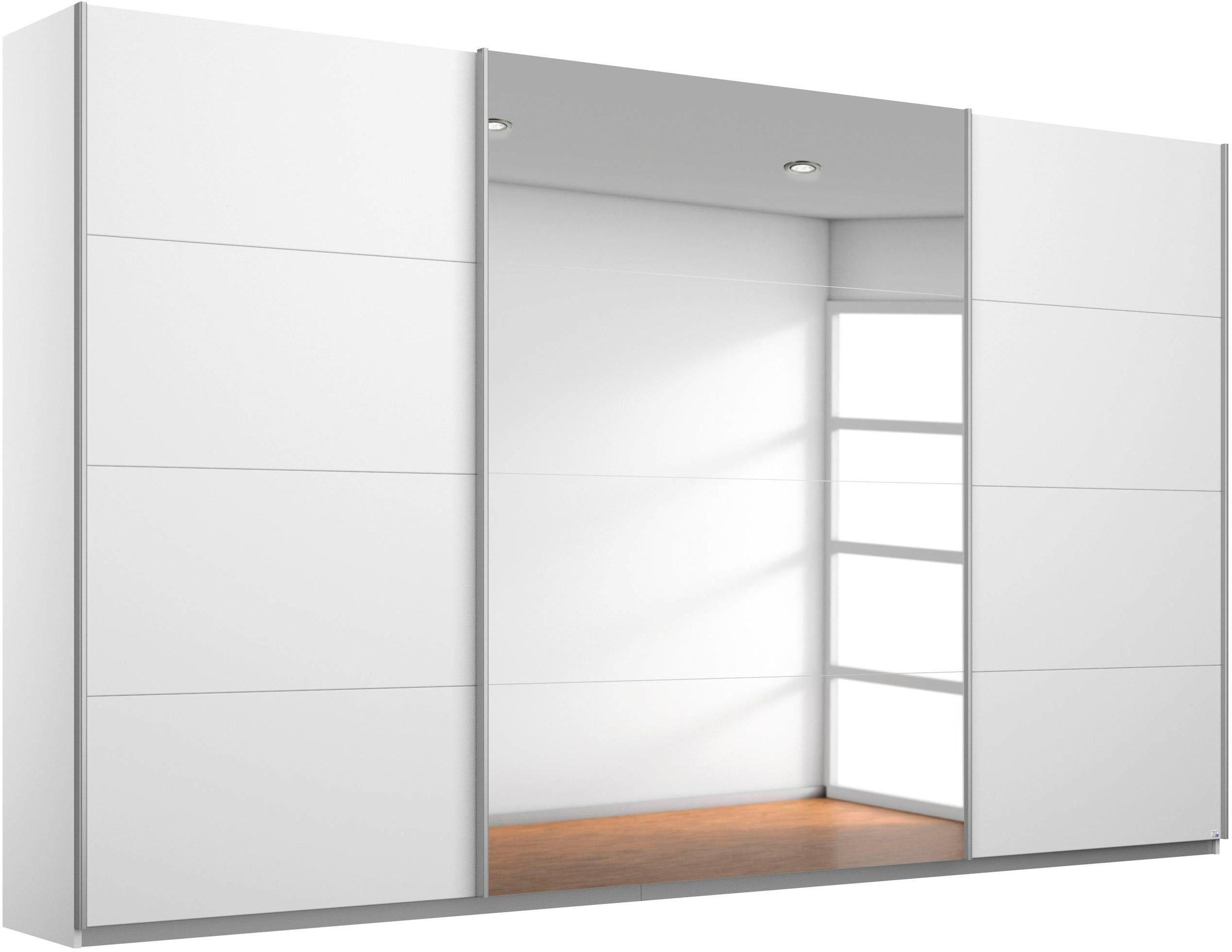 OTTO home Kleiderschrank "Mehrzweckschrank Schwebetürenschrank Mietswohnung Schlafzimmer CORTONA" erhältlich in Breite: 136/181/203/226/271/315/360 cm, Höhe: 210/229 cm, in 3 Ausstattungen BASIC/CLASSIC/PREMIUM (SOFT-CLOSE) MADE IN GERMANY