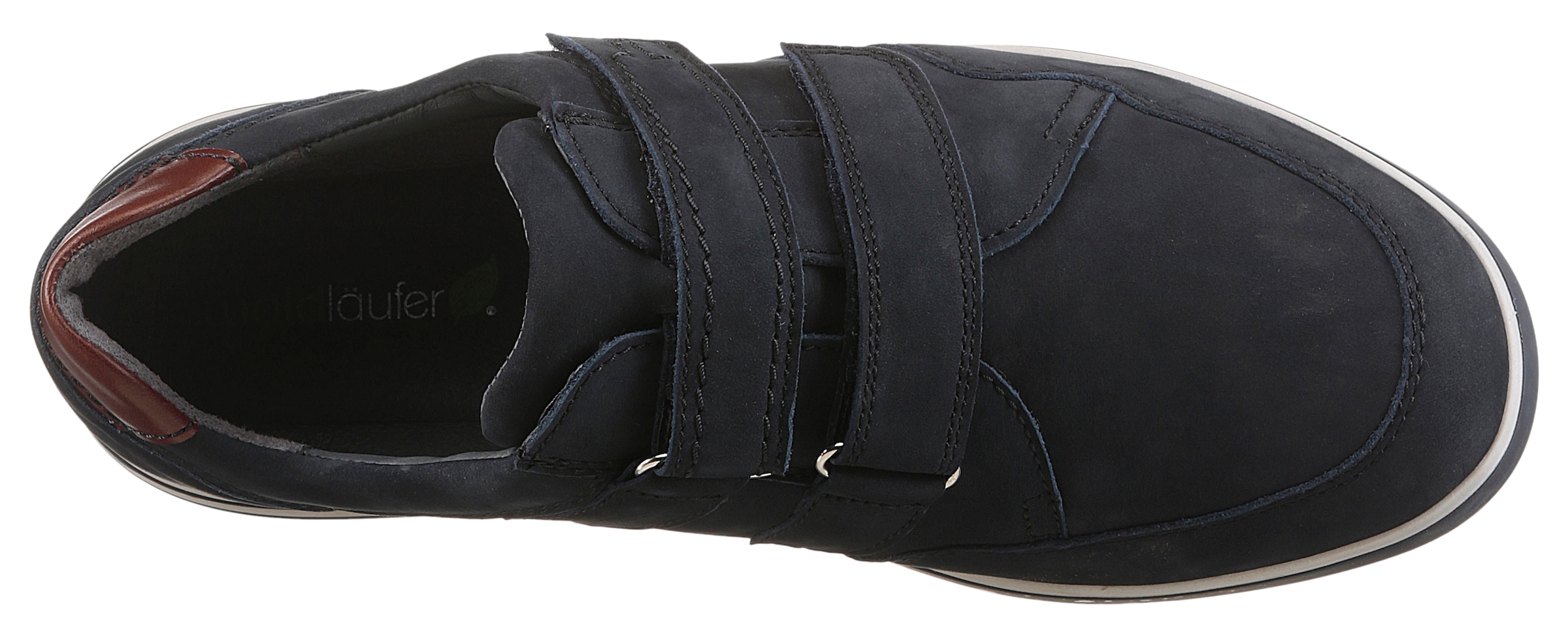 Waldläufer Klettschuh »Klemens«, Slipper, Komfortschuh mit praktischen Klettverschlüssen, K-Weite