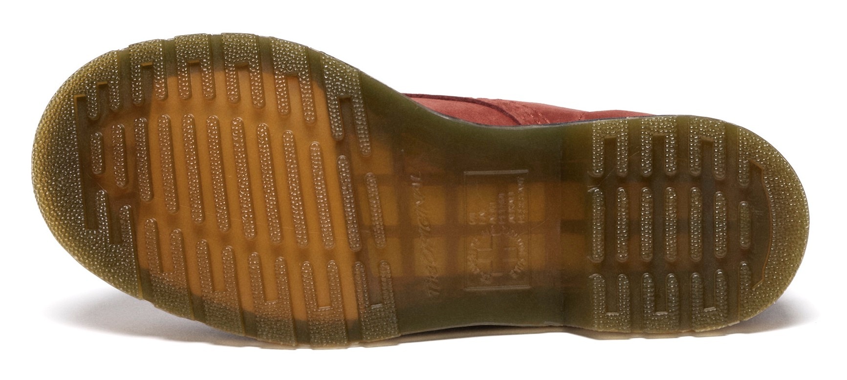 DR. MARTENS Schnürboots »1460 Pascal 8 Eye Boot«, Festival, Blockabsatz, Schnürboots mit gelber Rahmennaht
