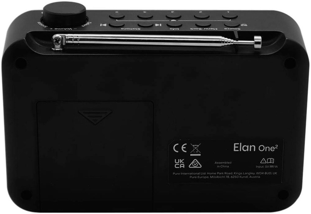Pure Digitalradio (DAB+) »Elan One«, (Bluetooth FM-Tuner-Digitalradio (DAB+) 1,5 W)
