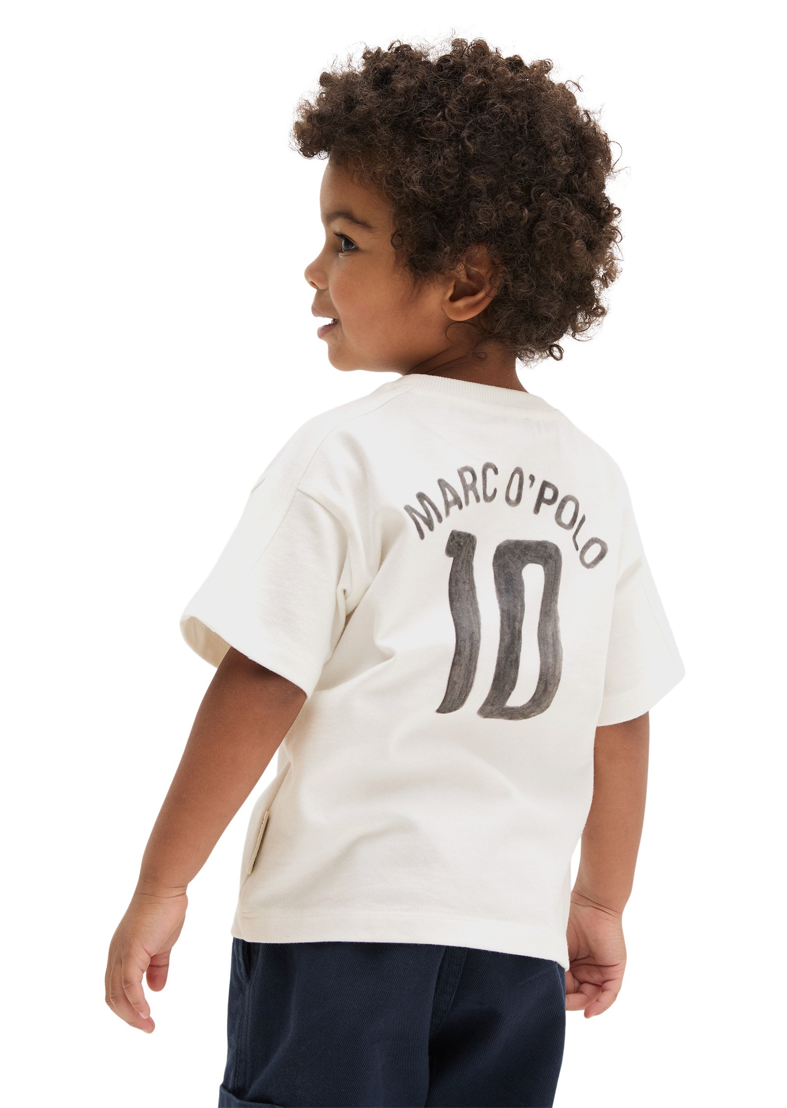 Thumbnail - Marc OPolo T-Shirt "mit Print auf Brust und Rücken"