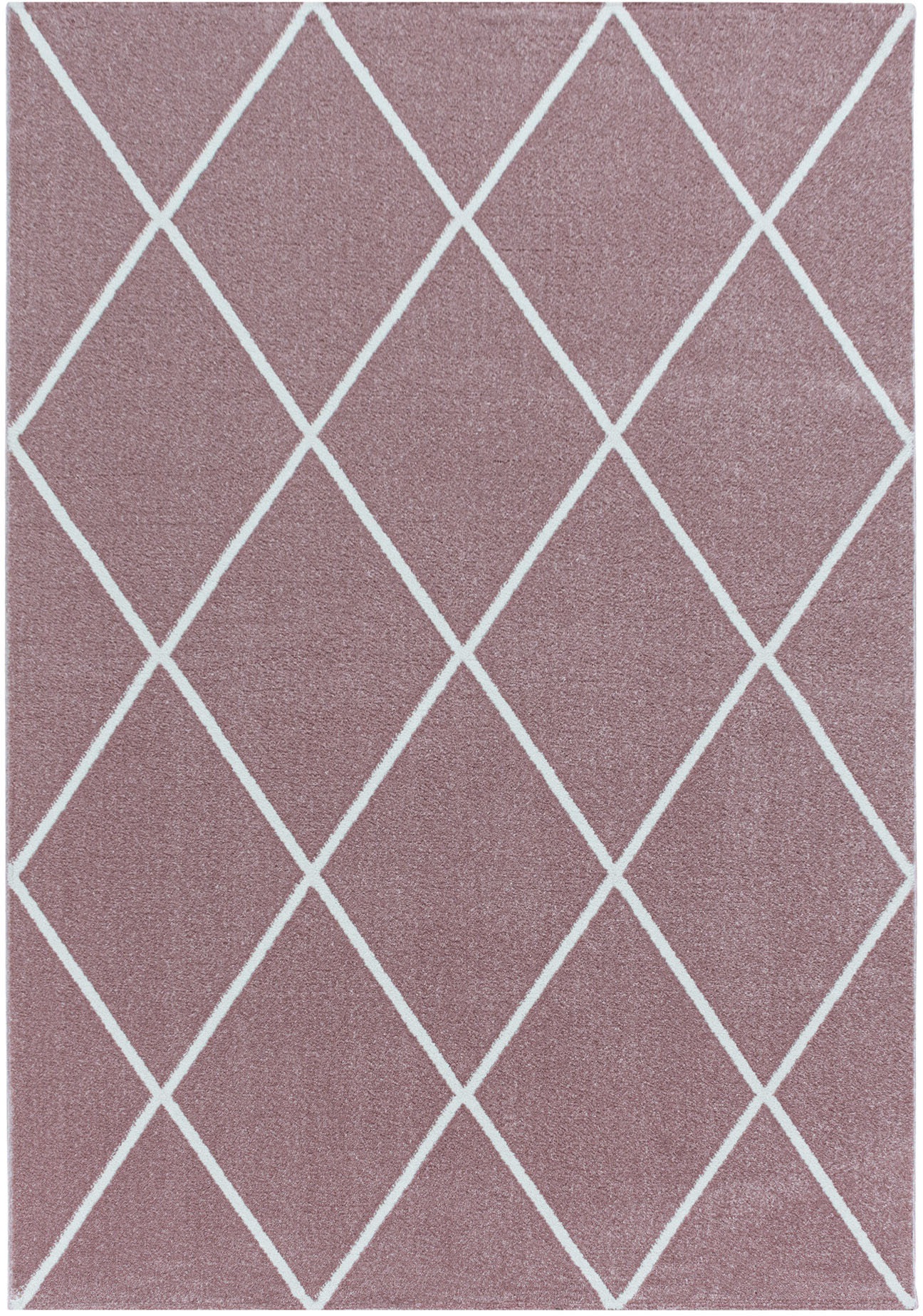Ayyildiz Teppiche Teppich »RIO 4601«, rechteckig, 8 mm Höhe, Pflegeleicht / Strapazierfähig / Trend Colors/ Wohnzimmer
