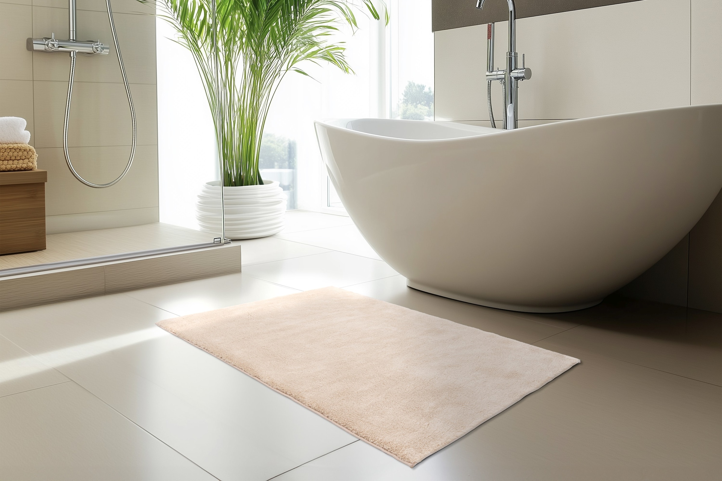 Kayoom "Badematte Fresh Step 525" Kurzflor