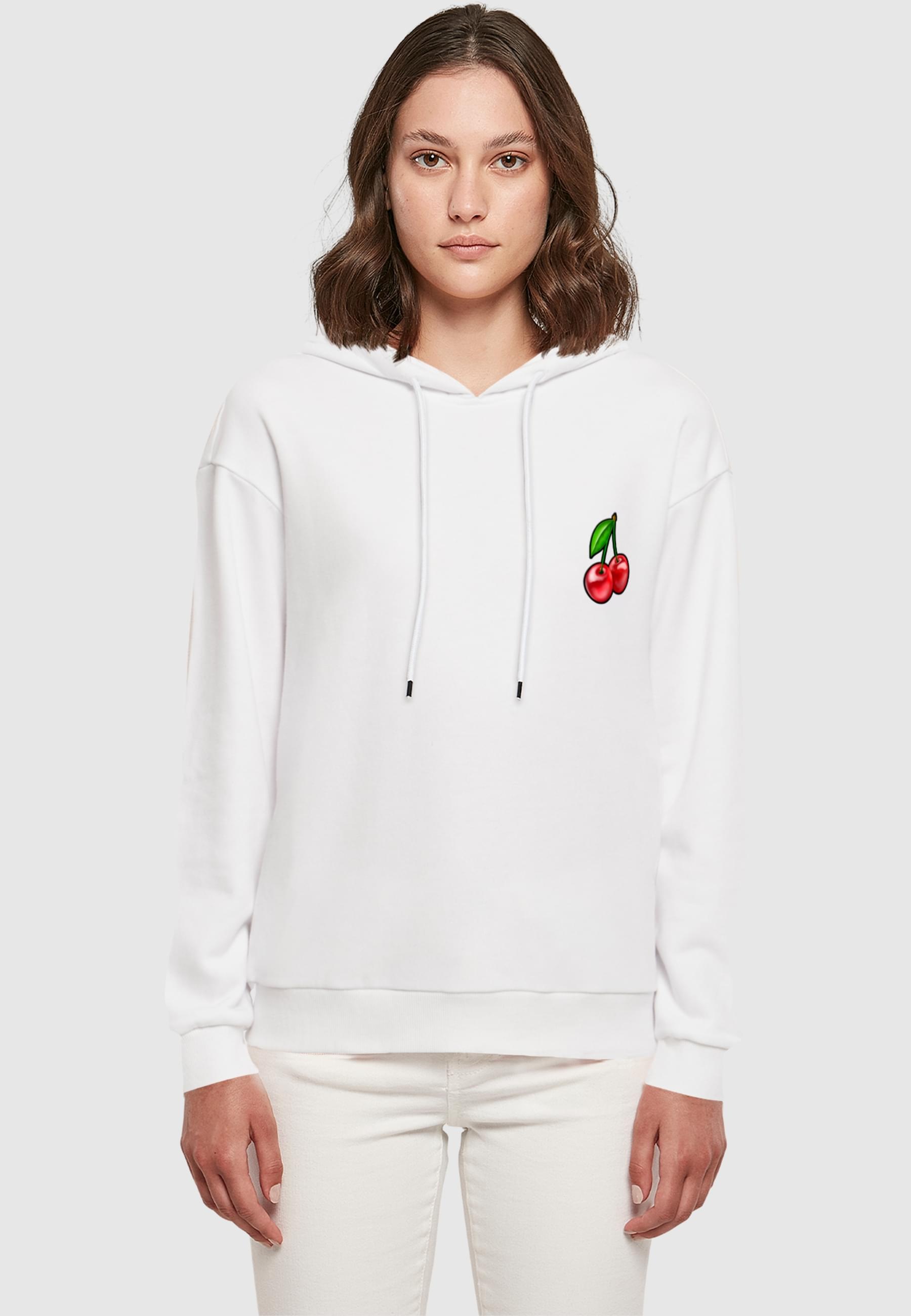 Merchcode Kapuzenpullover »Merchcode Ladies Cherries 2 Hoody«, (1 tlg.)