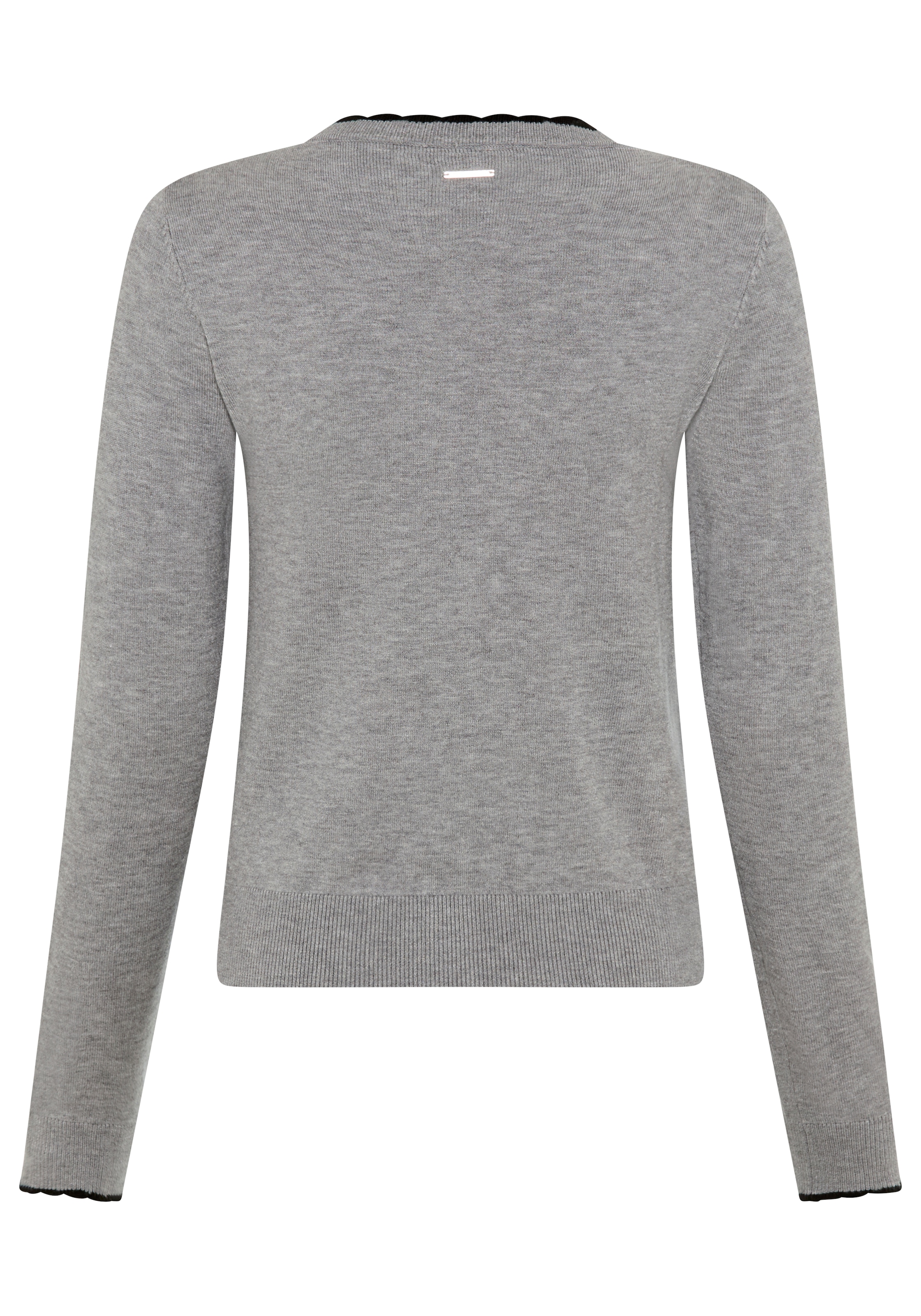 HECHTER PARIS Strickjacke, mit Wellenkante - NEUE KOLLEKTION