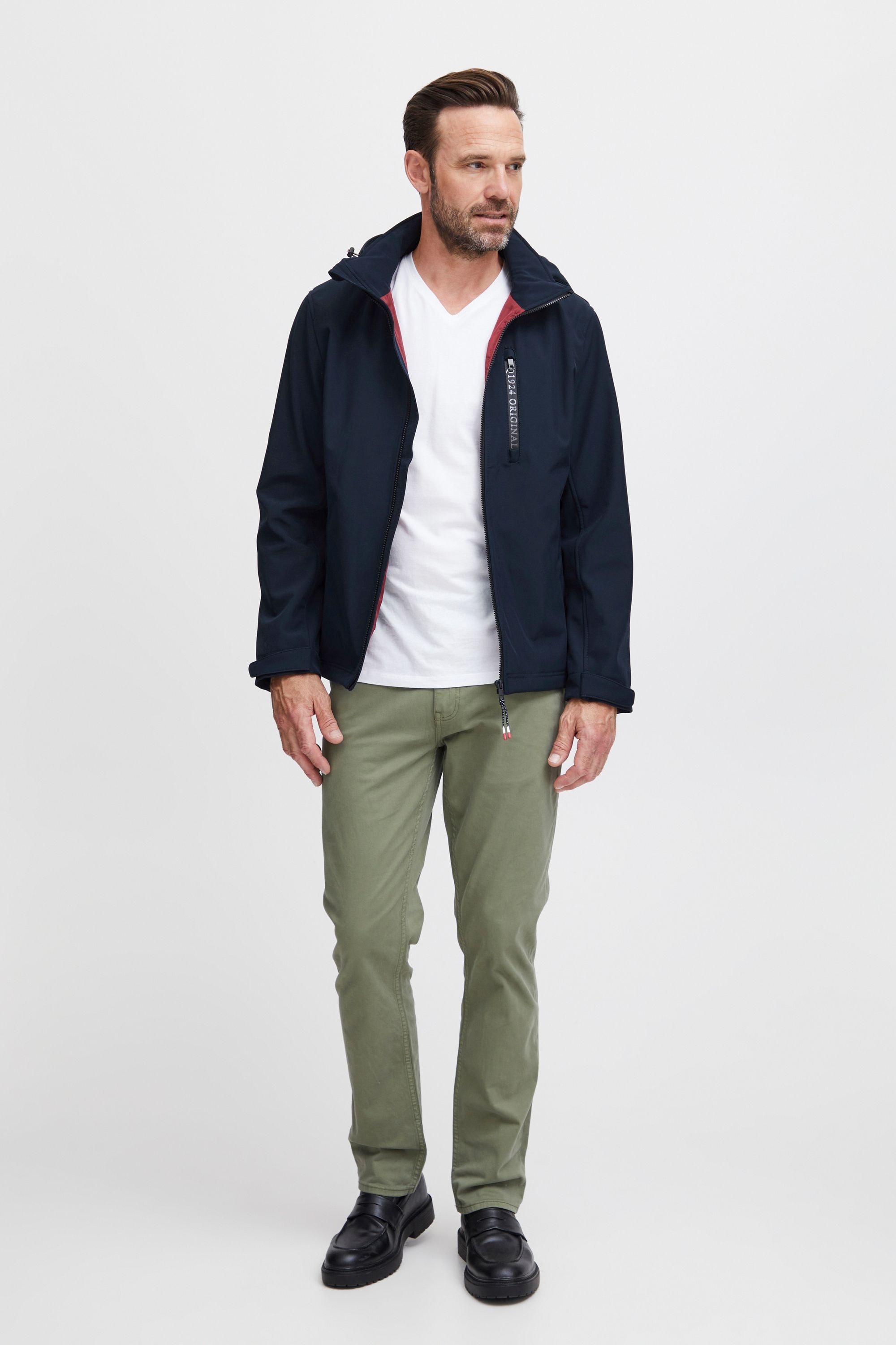 FQ1924 Softshelljacke »FQ1924 FQHarry«, mit Kapuze