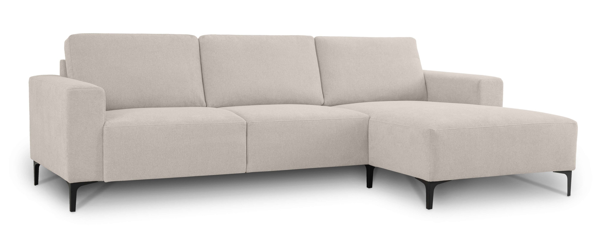 Home affaire Ecksofa »Tournon«, L-Form, Breite 262 cm, Webstoff, Chenille