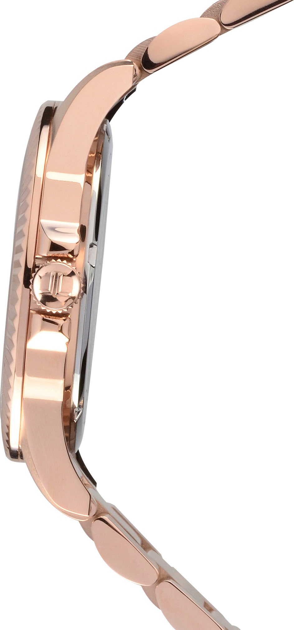 Jacques Lemans Quarzuhr »La Passion«, Armbanduhr, Damenuhr, Edelstahlarmband, analog, Datum, Leuchtindex