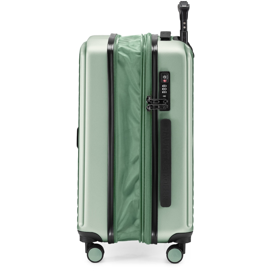 Hauptstadtkoffer Hartschalen-Trolley »Mitte, mint, 55 cm«, 4 Rollen