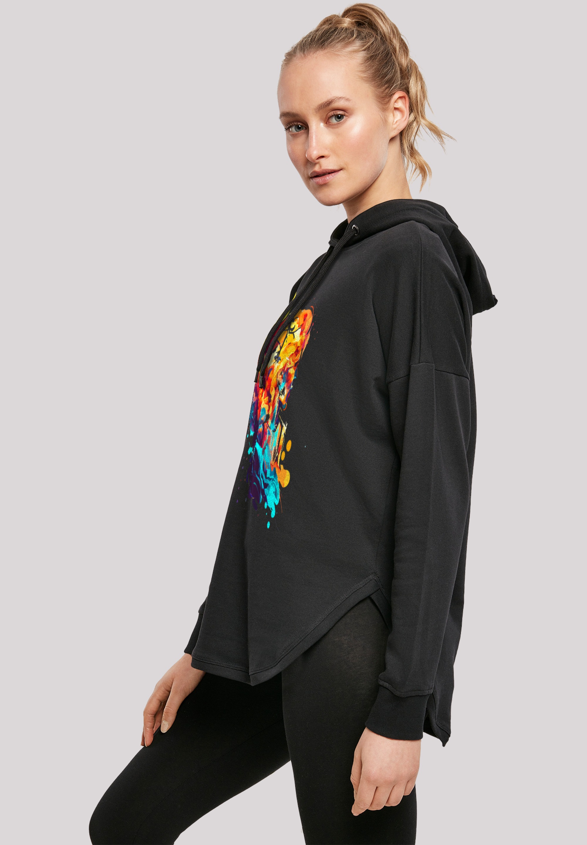 F4NT4STIC Kapuzenpullover »Basketball Sport Player OVERSIZE HOODIE«, Print