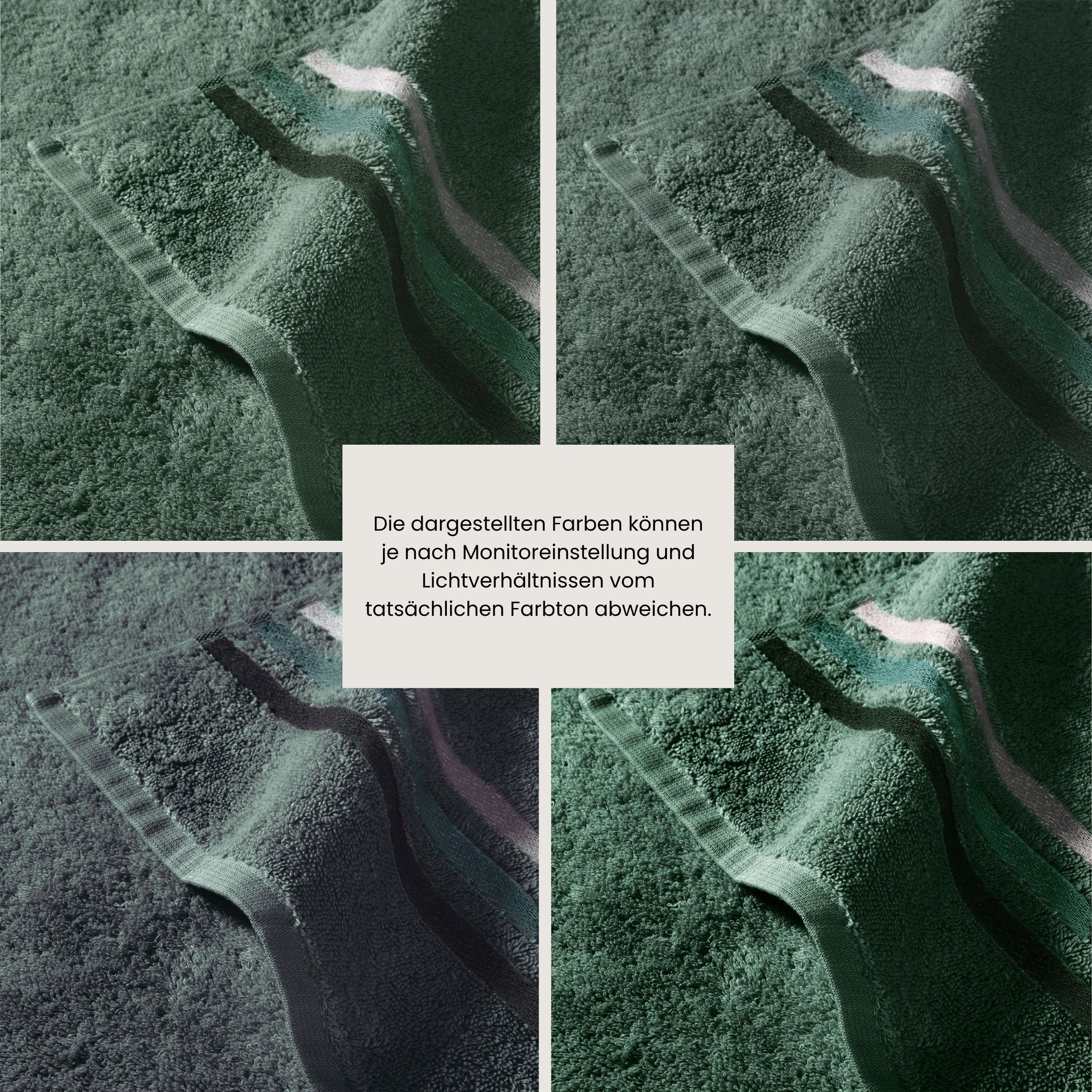 Schiesser Gaestehandtuecher »Skyline Color aus 100 % Baumwolle mit eleganter Streifenbordüre« OEKO-TEX® MADE IN GREEN