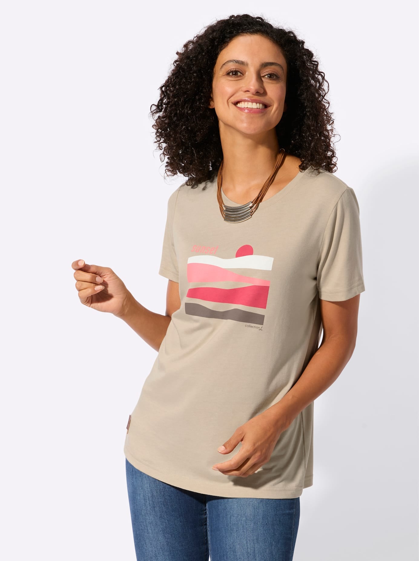 Casual Looks T-Shirt "Kurzarm-Shirt", 1 tlg. günstig online kaufen