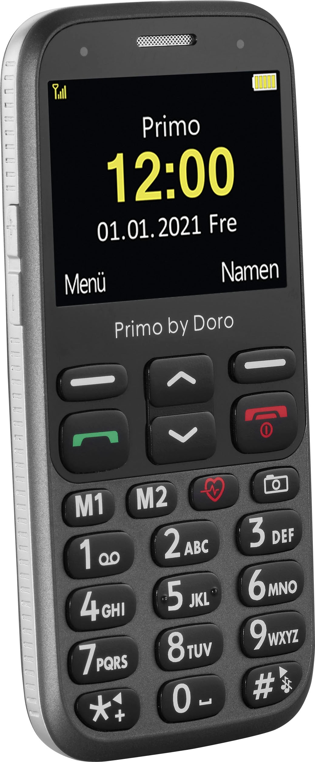 Primo Handy »Primo 368«, grau, 5,84 cm/2,3 Zoll, 3 MP Kamera