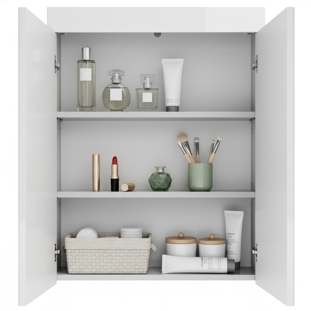 OTTO home Spiegelschrank »Avena« minimalistisch, zeitlos, Spiegelfronten, 2 Einlegeböden