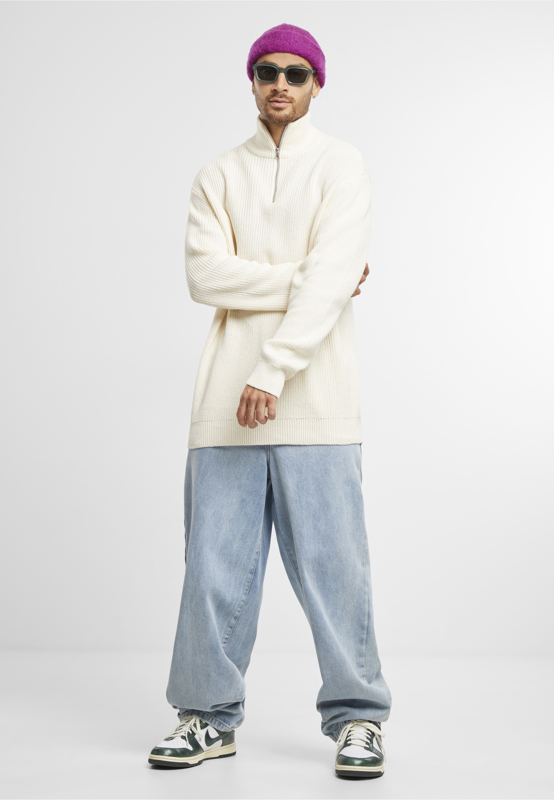 URBAN CLASSICS Troyer »Urban Classics Rib Basic Troyer« 1 Stk.