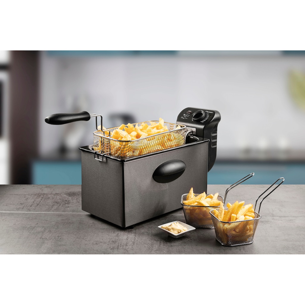 bestron Fritteuse »AF357A«, 2000 W, Fassungsvermögen 3,5 l