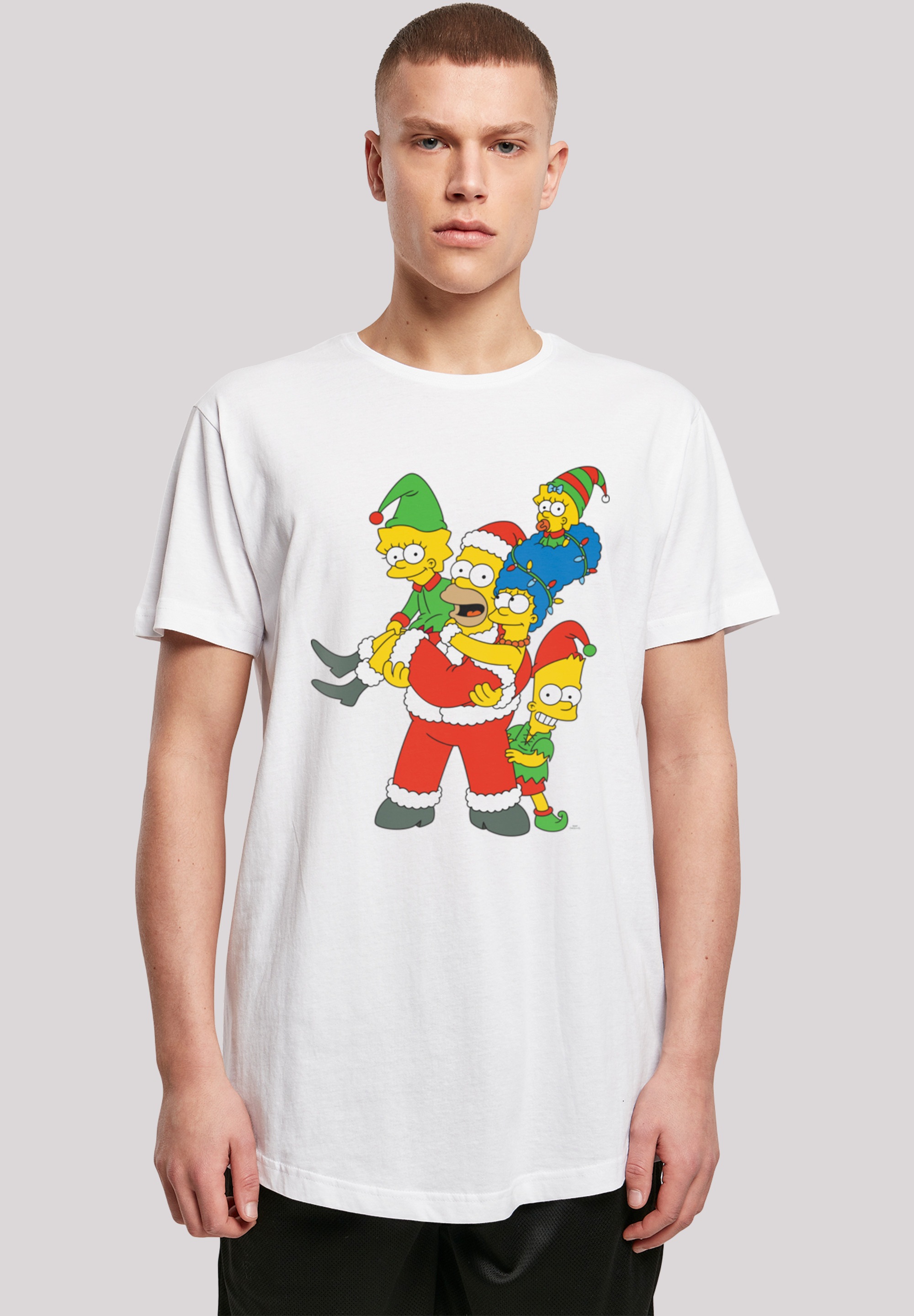 F4NT4STIC T-Shirt »The Family«, für Weihnachten Simpsons Christmas BAUR ▷ Print 