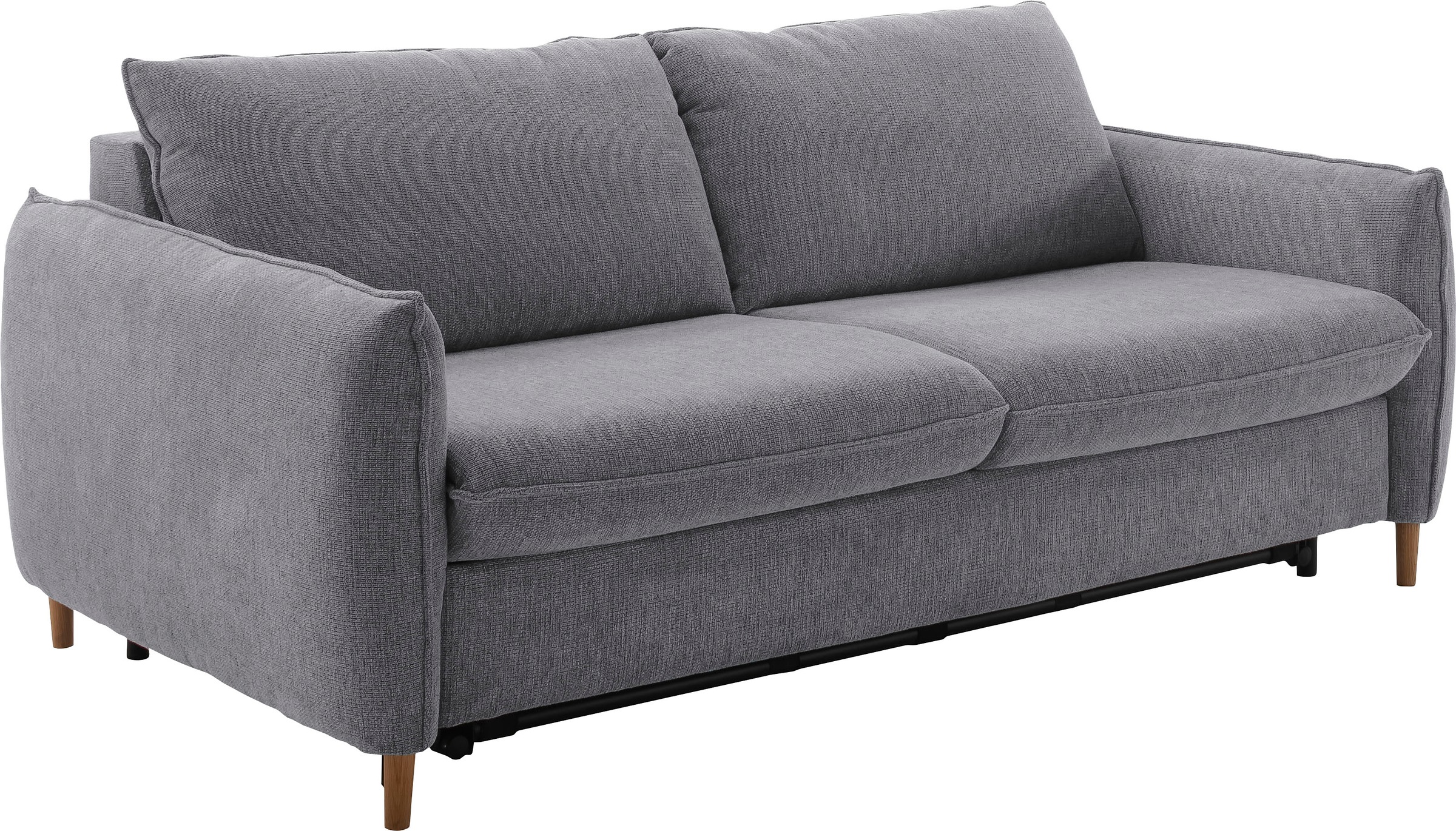 Places of Style Schlafsofa »Bacoli für Dauerschläfer geeignet durch hochwertigen Faltbeschlag«, in 3 Breiten und 3 Matratzenausführungen, belastbar 200 bis 270 kg