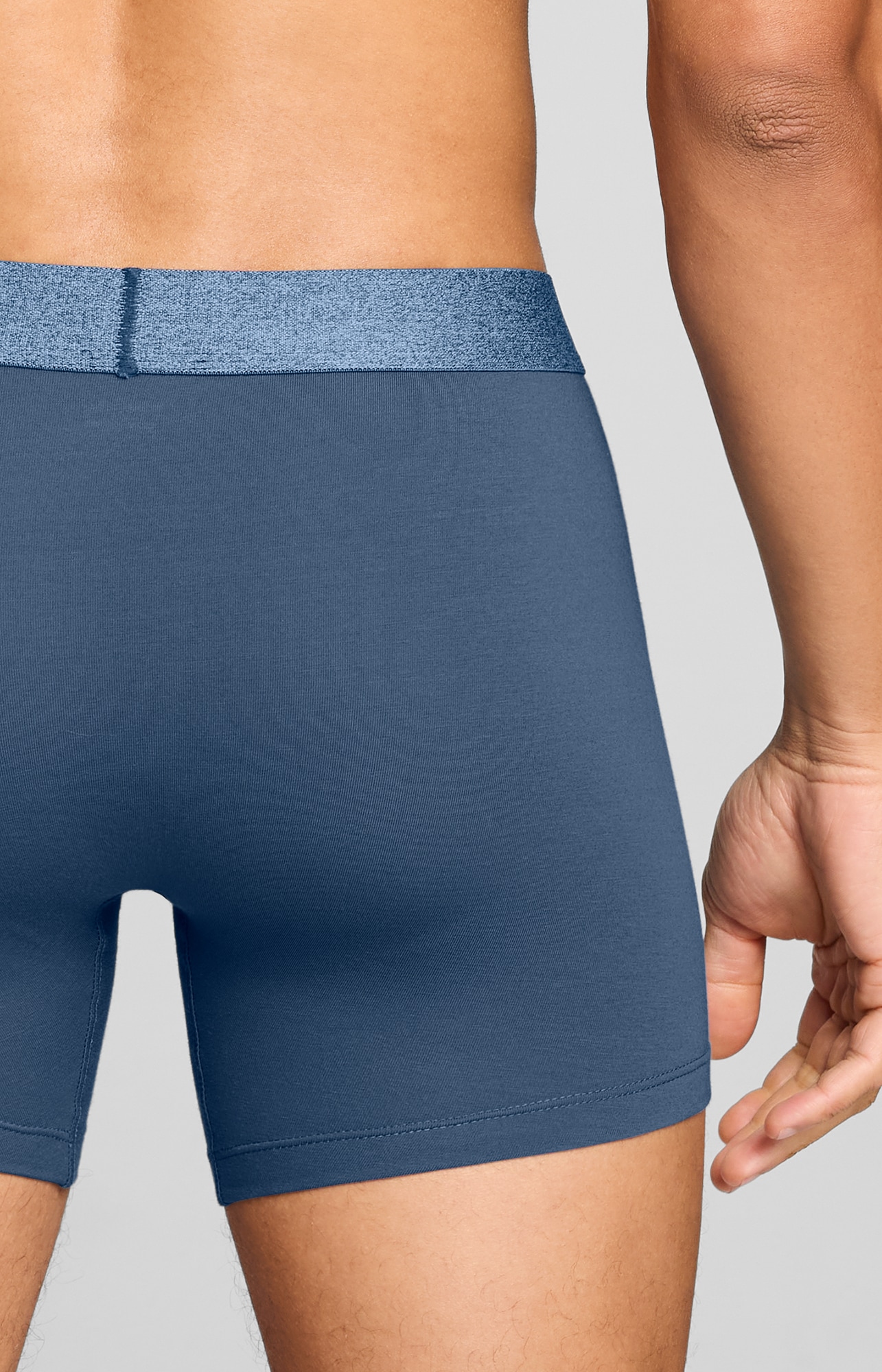 Levi's® Boxer »LEVIS MEN MEL WB BOXER BRIEF« ohne Eingriff, tonaler Logobund, elastisch, Cotton-Mix