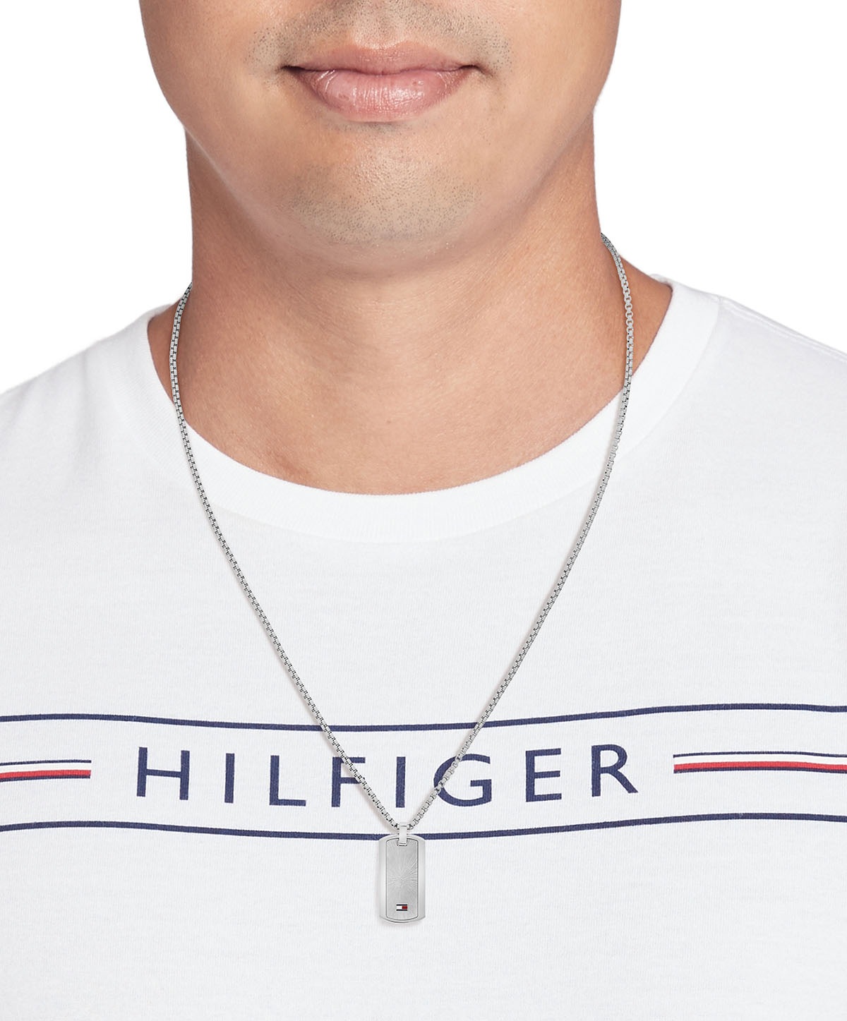 Tommy Hilfiger Kette mit Anhänger »JAMESON, 2790627, 2790628, 2790629«, mit Emaille