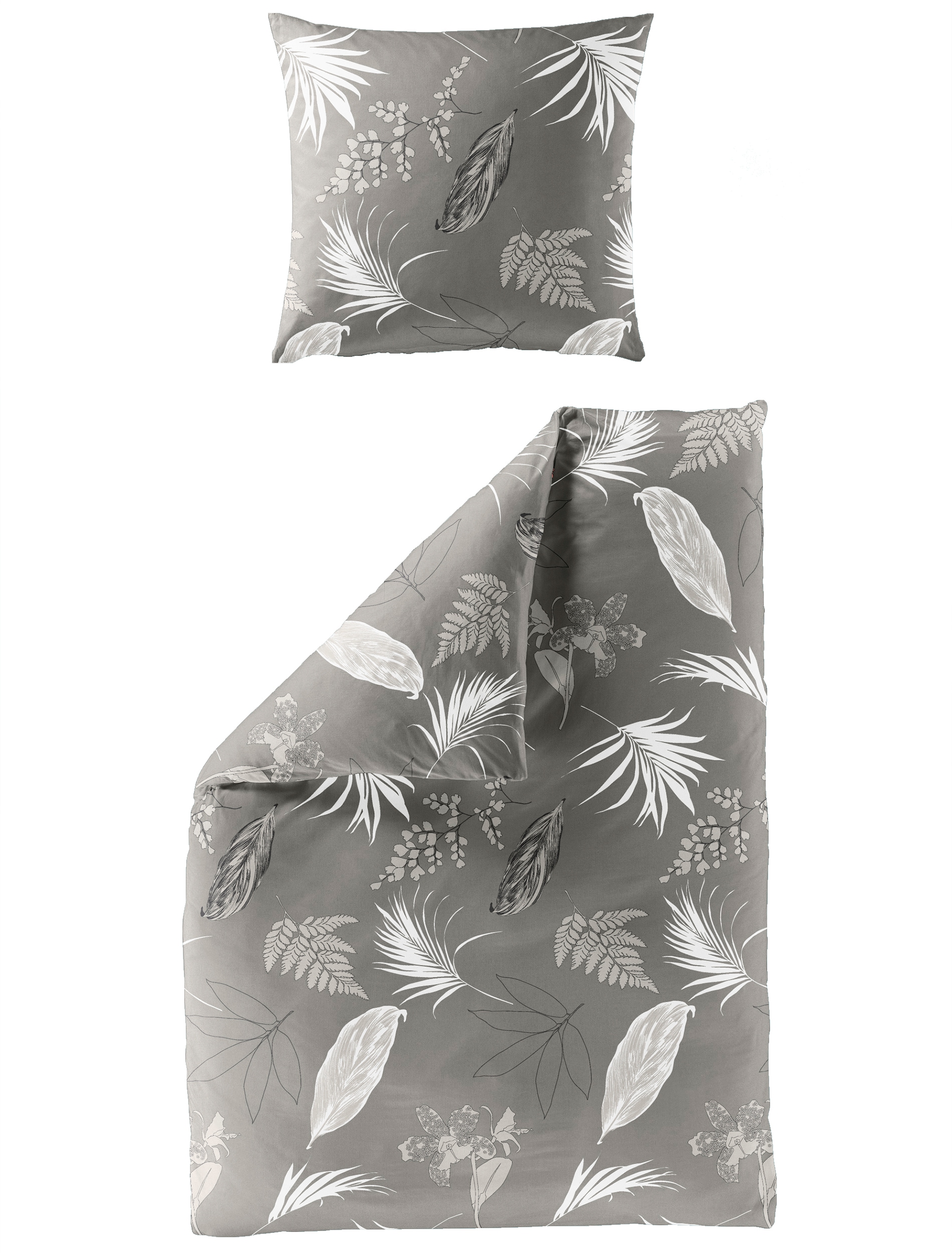 BIERBAUM Bettwäsche "3948" 2 Stk. tlg. Mako-Satin, 100 % Baumwolle, pflegel günstig online kaufen