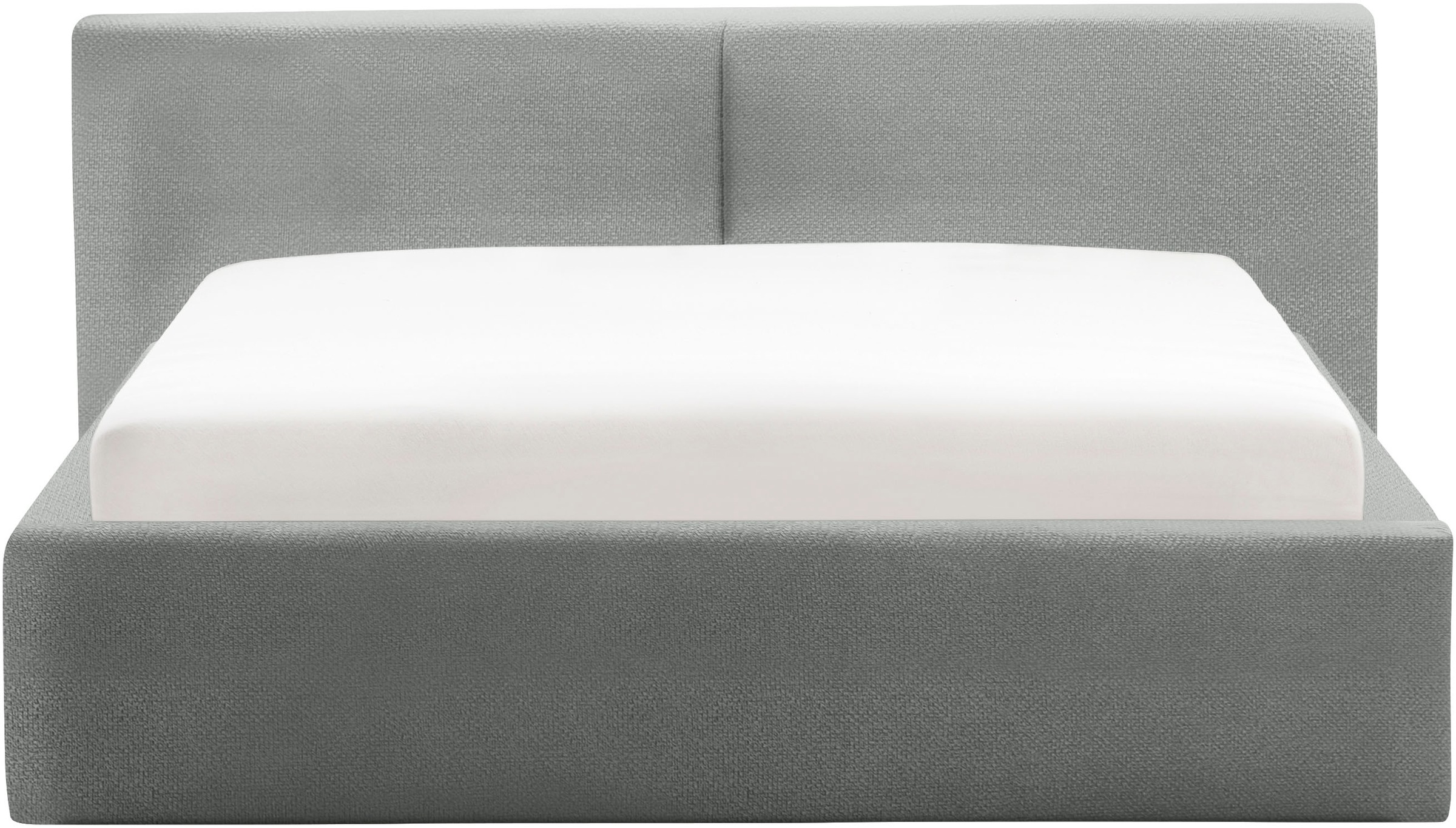 meise.möbel Polsterbett »Cube wahlweise mit Matratze und Bettkasten«, extra flaches Kopfteil, erhältlich in den Breiten 140cm, 160cm & 180cm