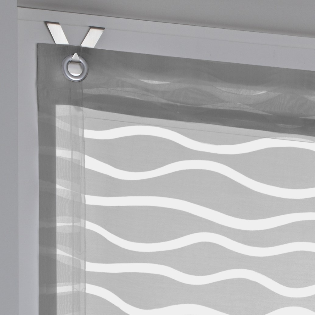 Kutti Raffrollo "Enya" mit Hakenaufhängung ohne Bohren freihängend Montage günstig online kaufen