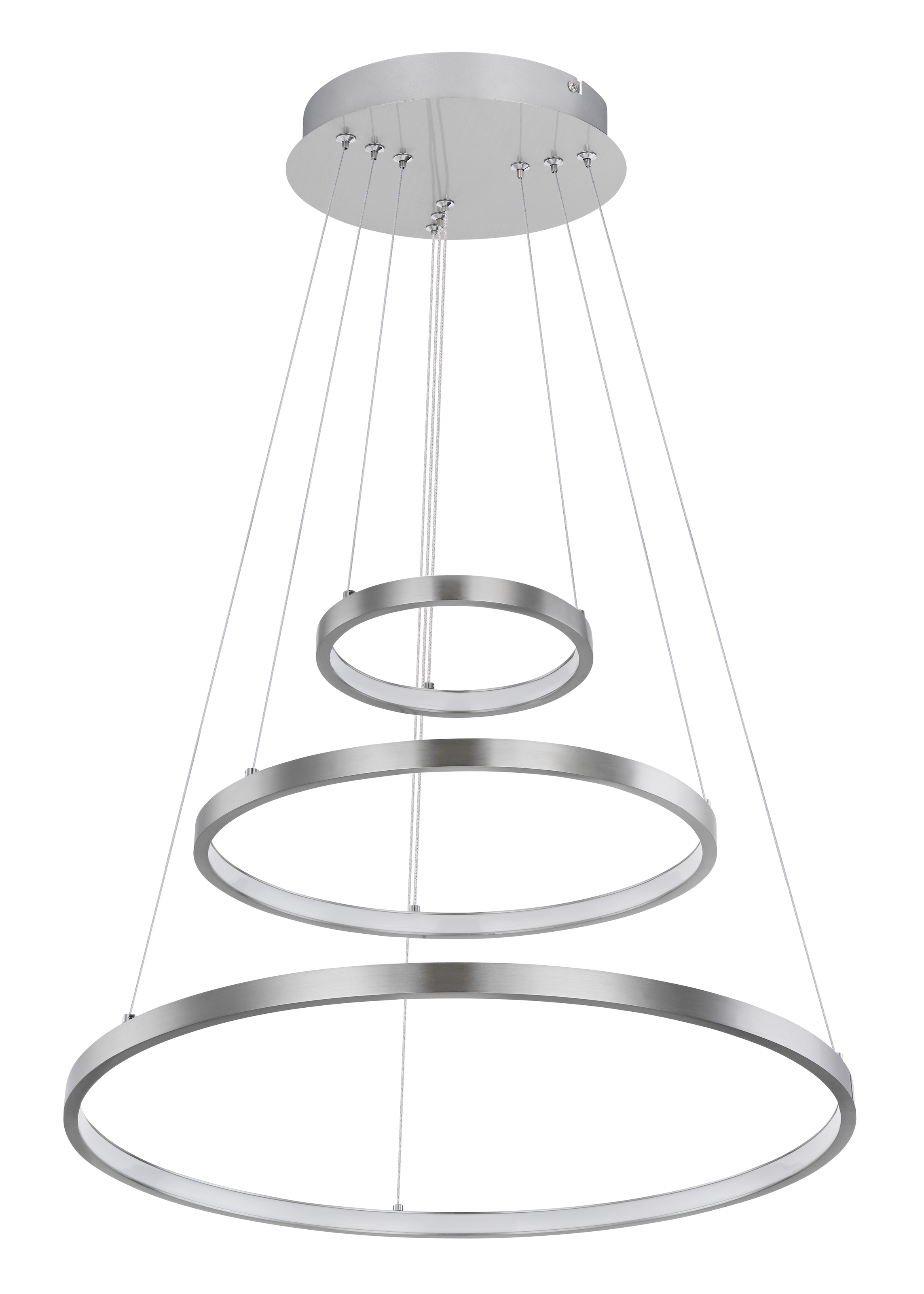GLOBO LIGHTING LED Pendelleuchte »RALPH«, Leuchtmittel LED-Modul | LED fest integriert, Hängelampe/Hängeleuchte/Wohnzimmer/Esstisch/elegant
