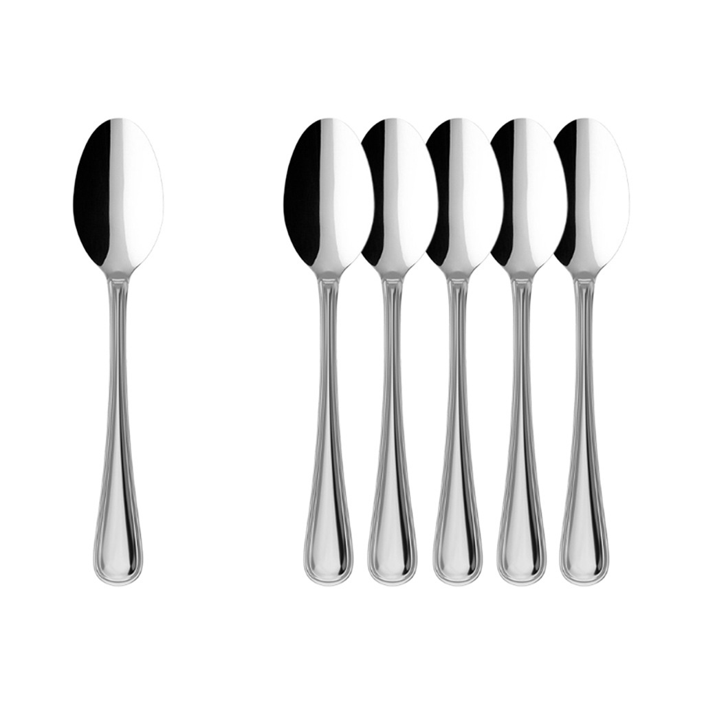Villeroy & Boch Esslöffel "Tafellöffel Neufaden Merlemont 205 mm 6er Set silber" Spülmaschinenfest