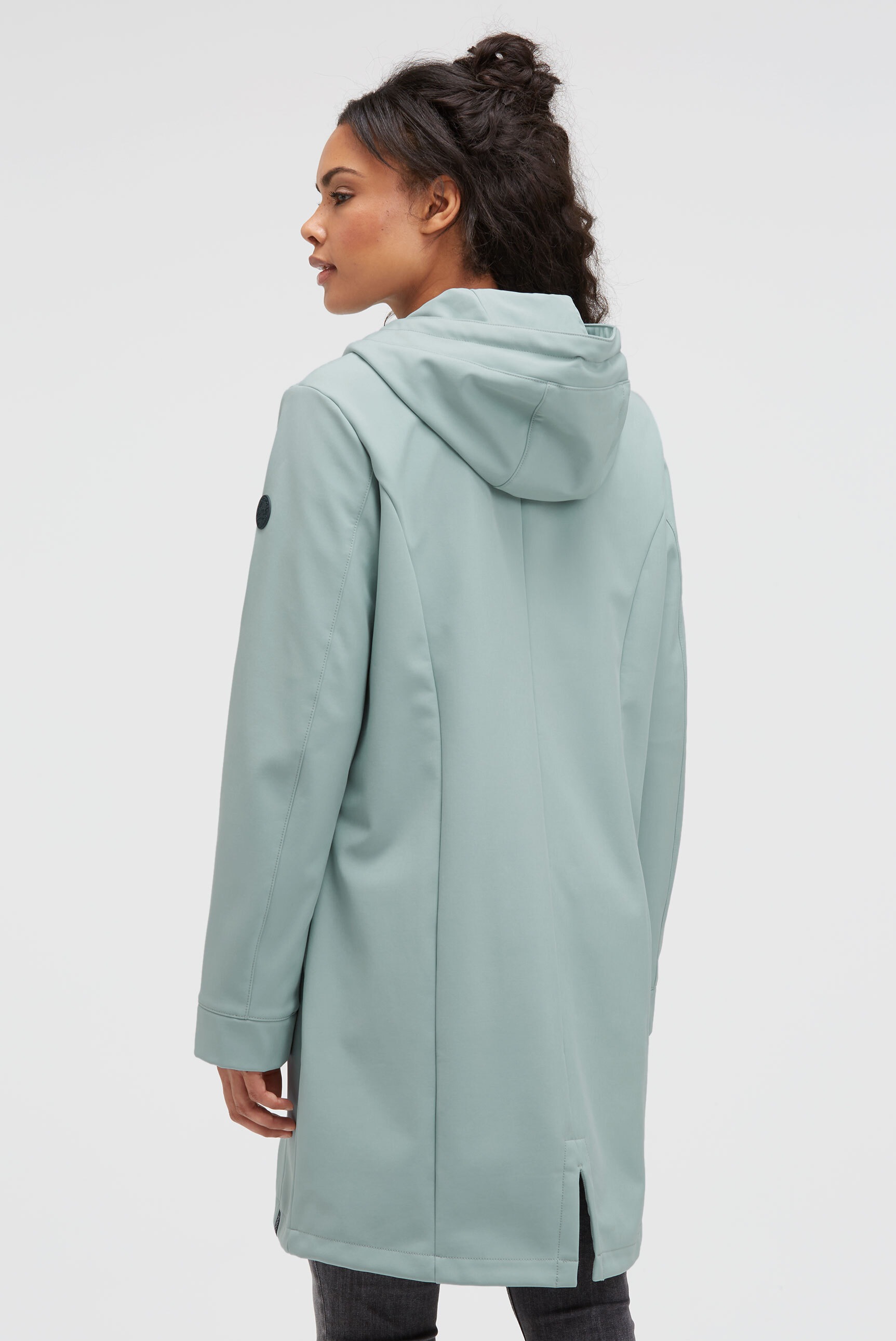 SOCCX Softshelljacke, mit Kapuze, mit Windfangleiste