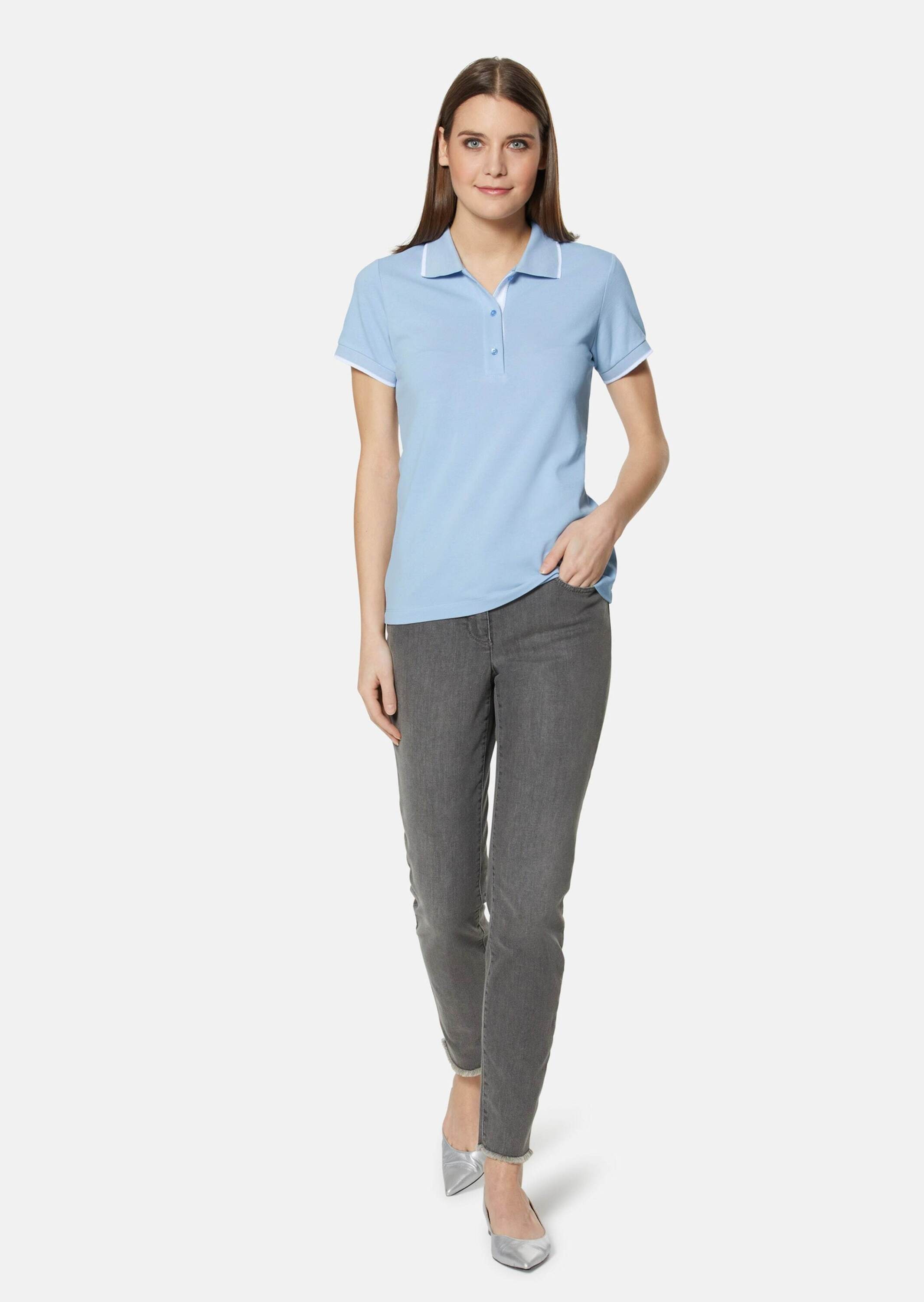 MADELEINE Kurzarmshirt "Poloshirt Klassisches Poloshirt" günstig online kaufen