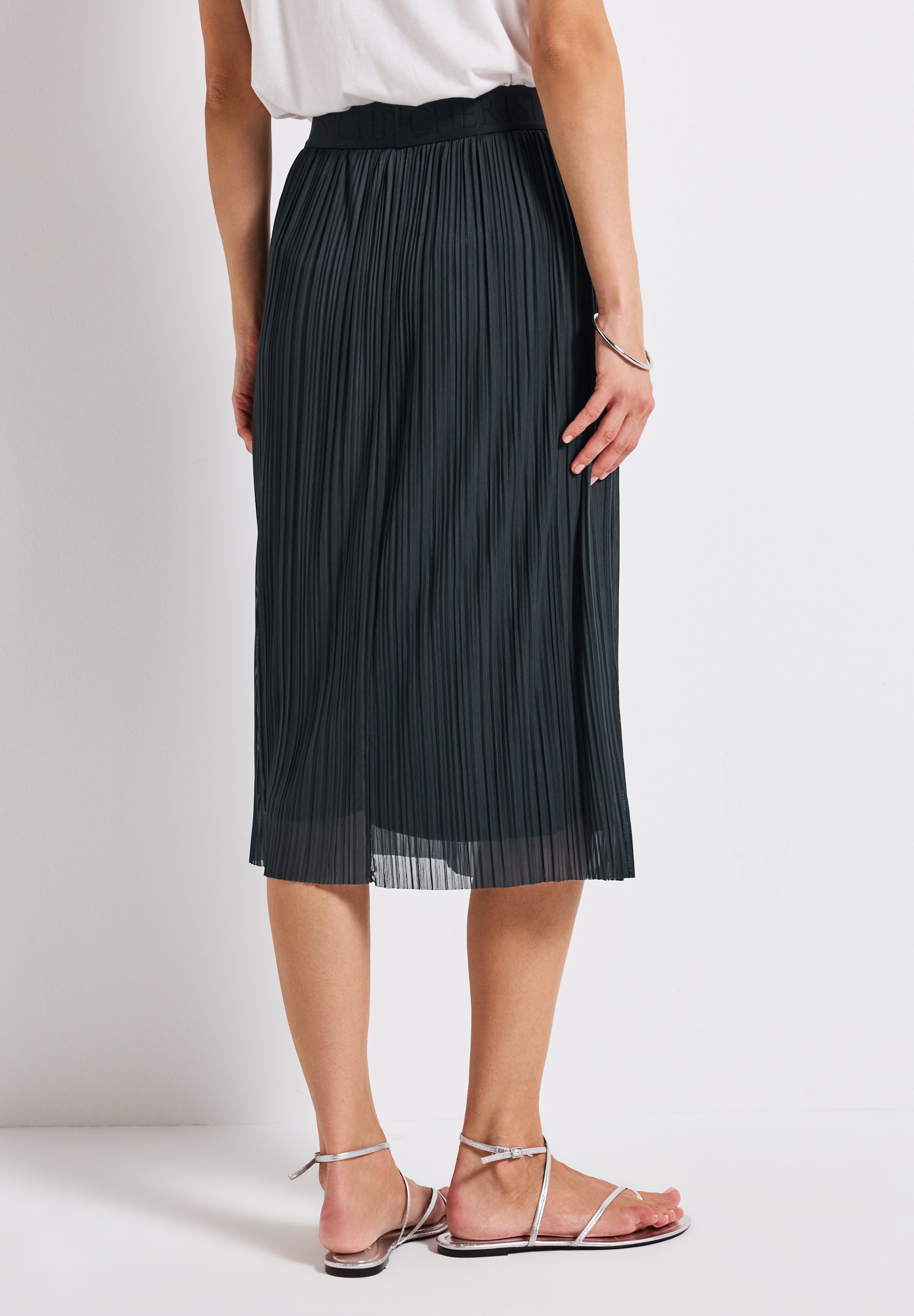 STREET ONE Plisseerock im Feel Good Fit günstig online kaufen