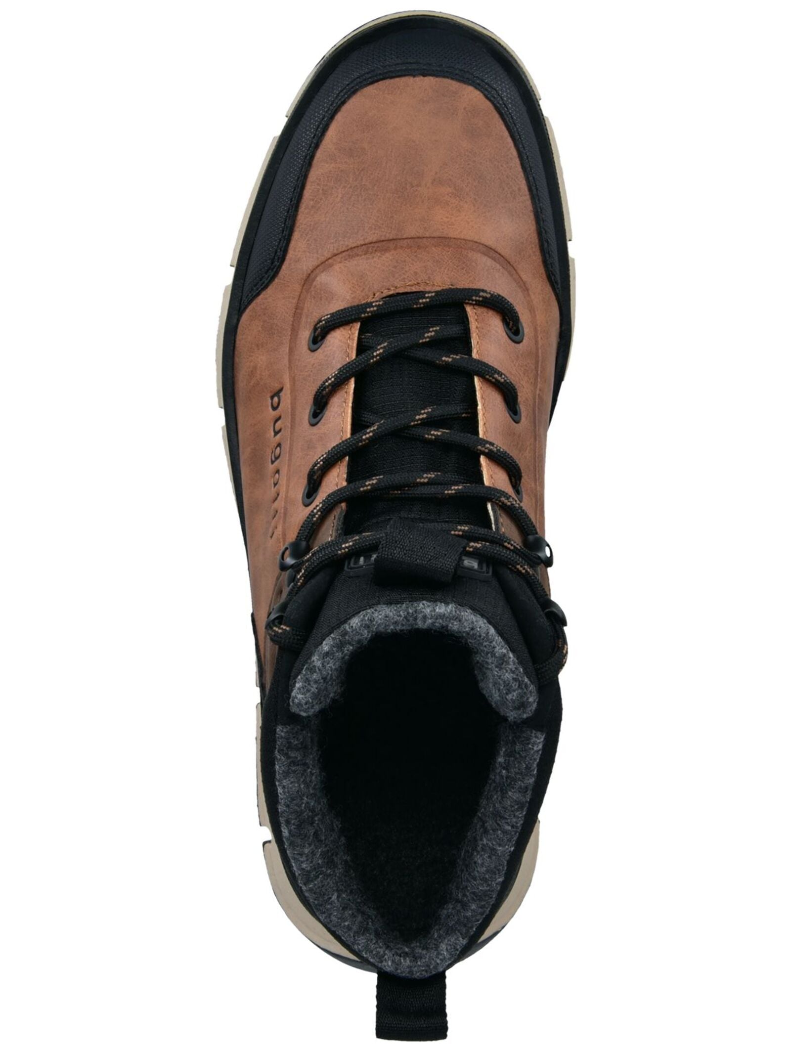 bugatti Schnürstiefelette »bugatti Stiefelette Lederimitat/Textil«