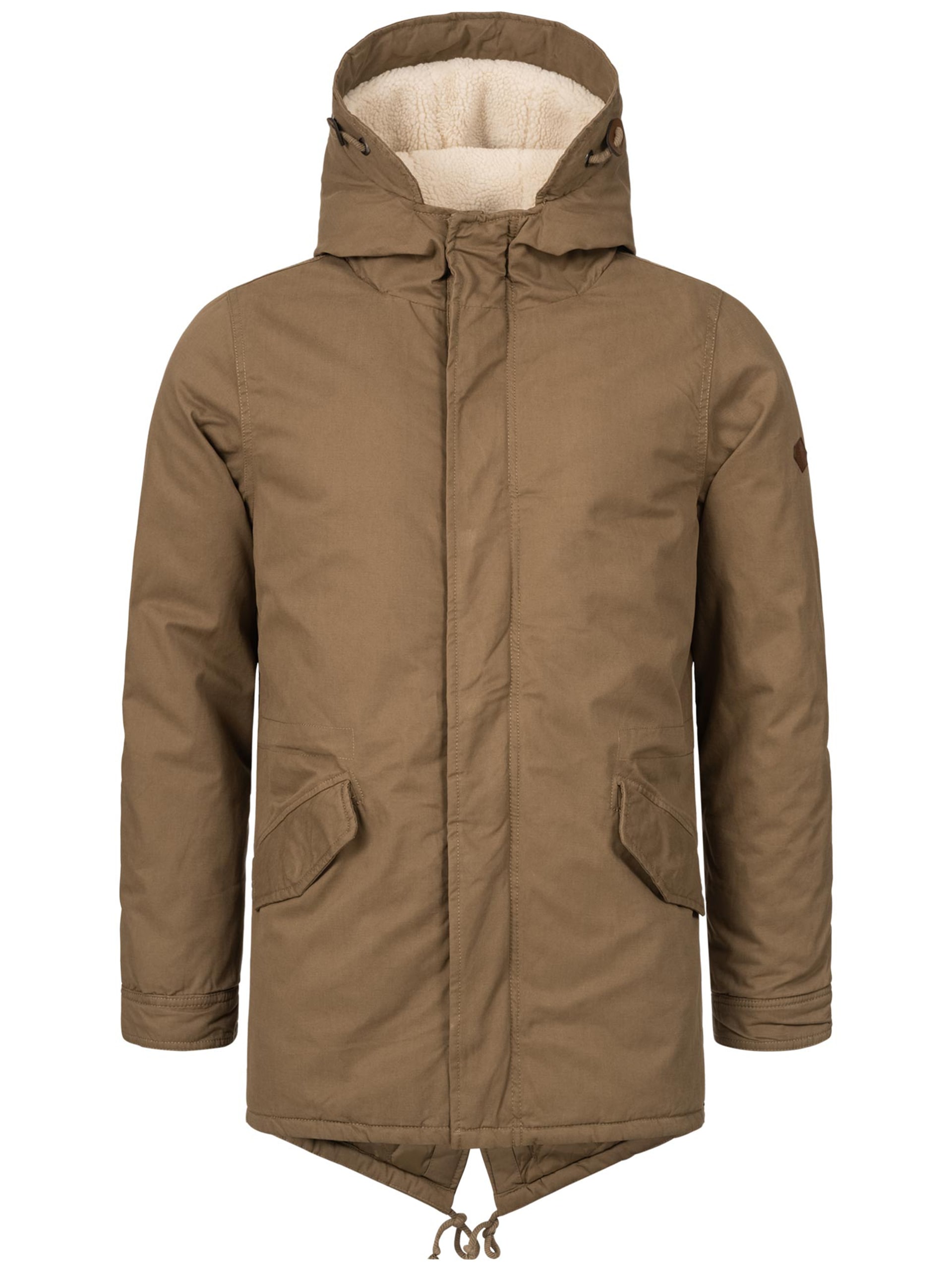 Alessandro Salvarini Winterjacke »ASMauro«, mit warmem Teddyfell