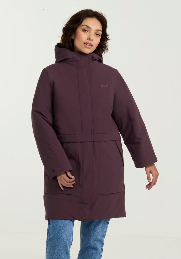 Jack Wolfskin Funktionsjacke "WINTERTIDE JKT W" wetterfeste Winterjacke, atmungsaktives Material, atmungsaktiv