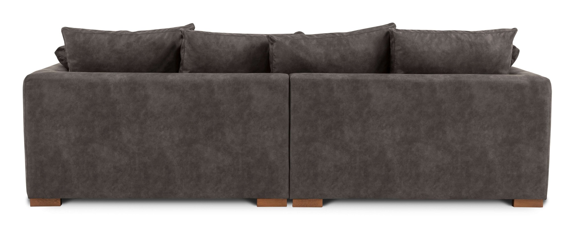 Home affaire Ecksofa »Coray«, Breite 266 cm, extra weich und kuschelig, mit Federn und Daunen