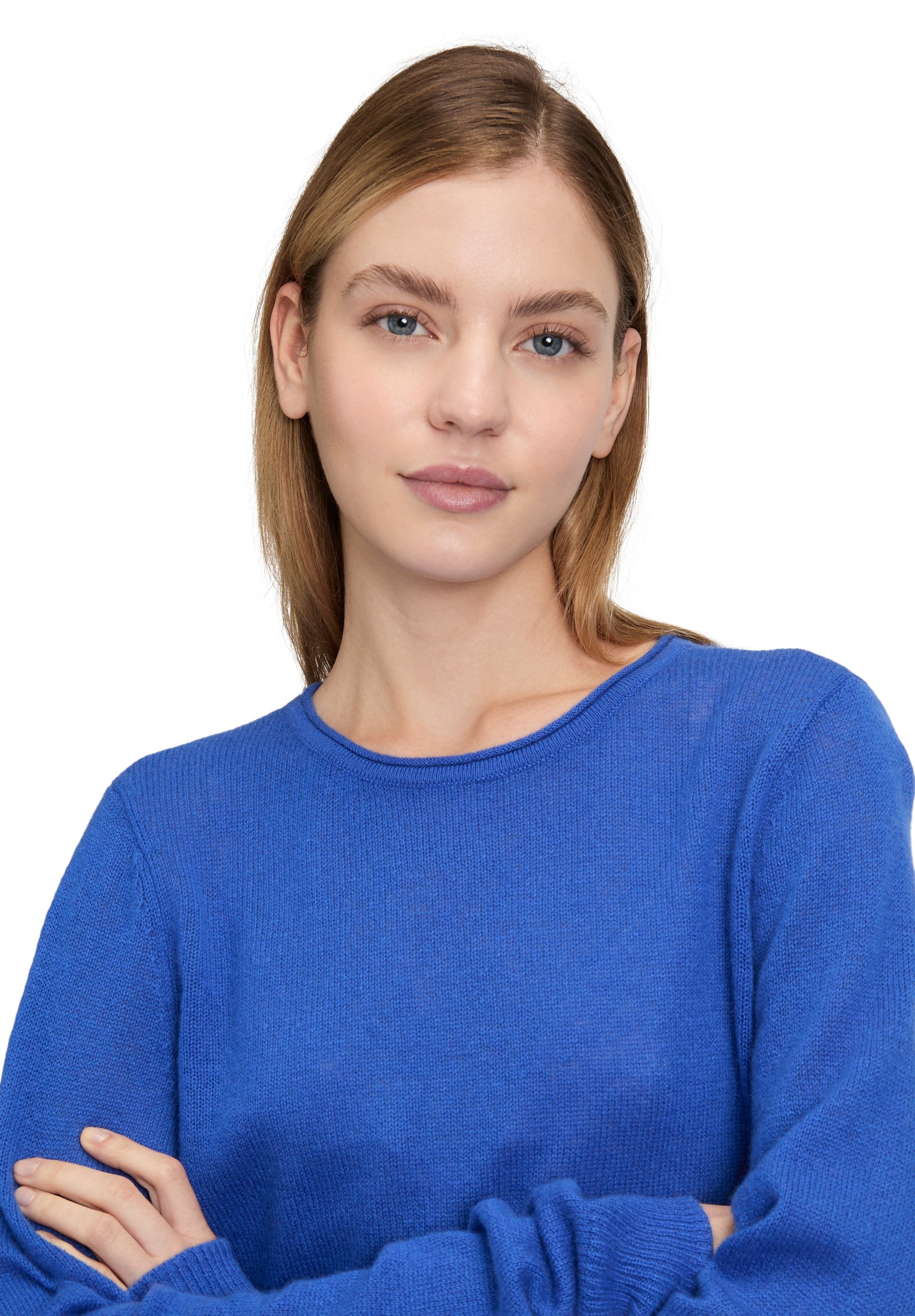 Betty Barclay Strickpullover »Betty Barclay Damen Kaschmir-Pullover mit Rundhalsausschnitt«, (1 tlg.), Strick