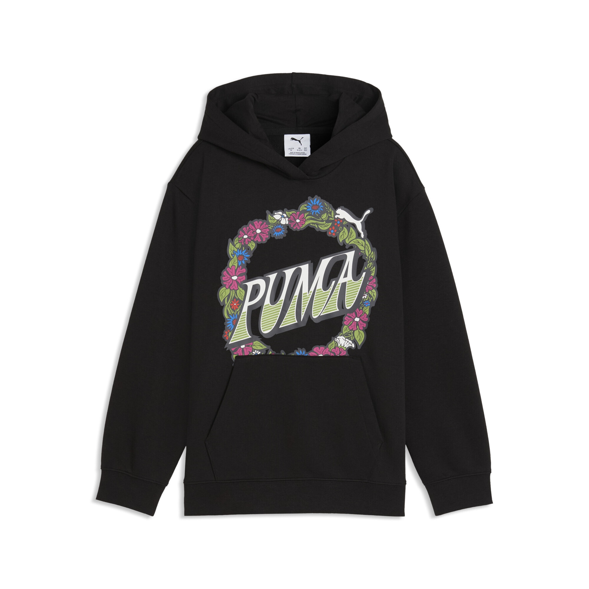 PUMA "MID 90s Relaxed Graphic Hoodie Mädchen"