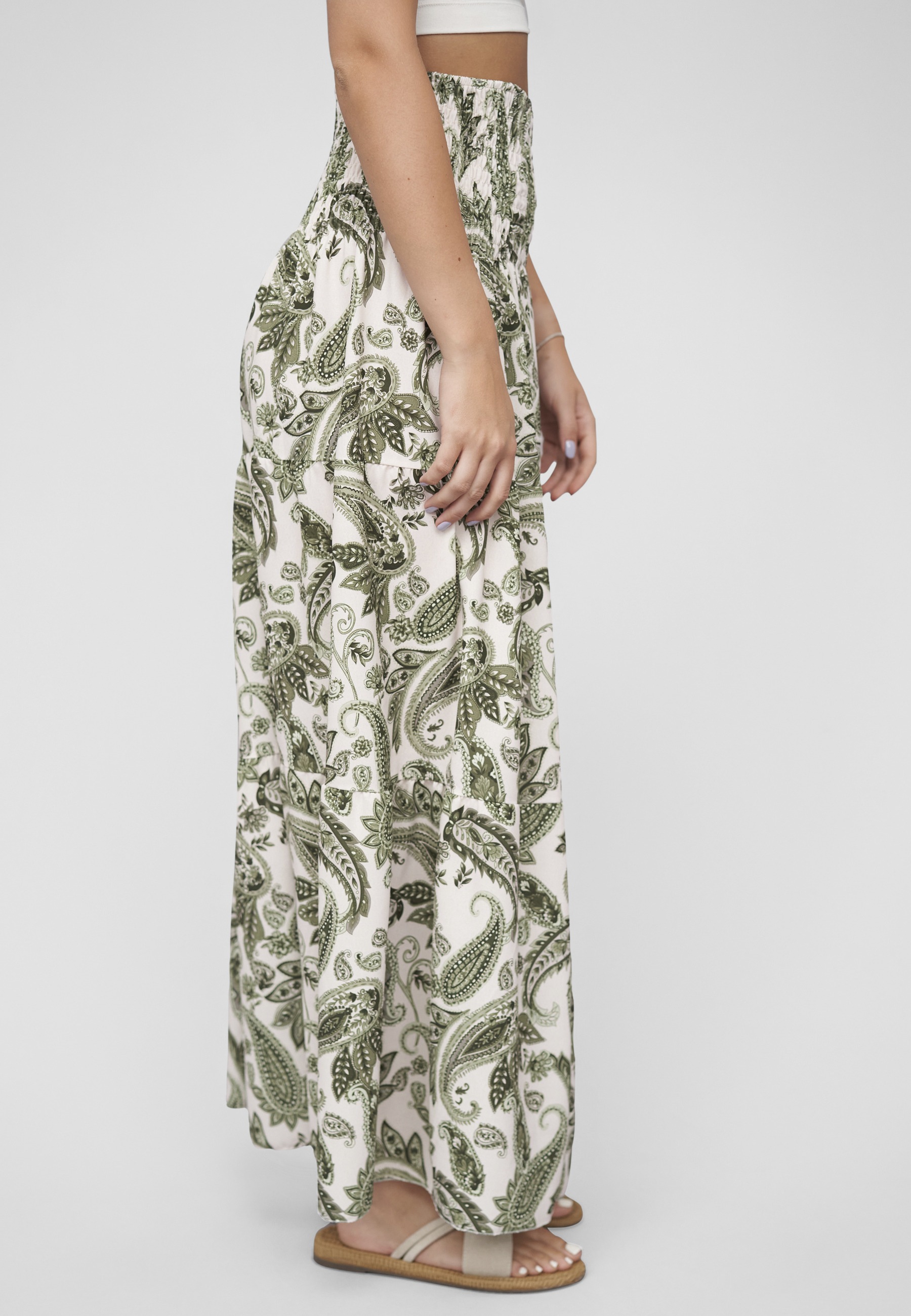 CLOUD 5IVE Sommerrock »CLOUD 5IVE Maxi Skirt with paisley print« 1 Stk.
