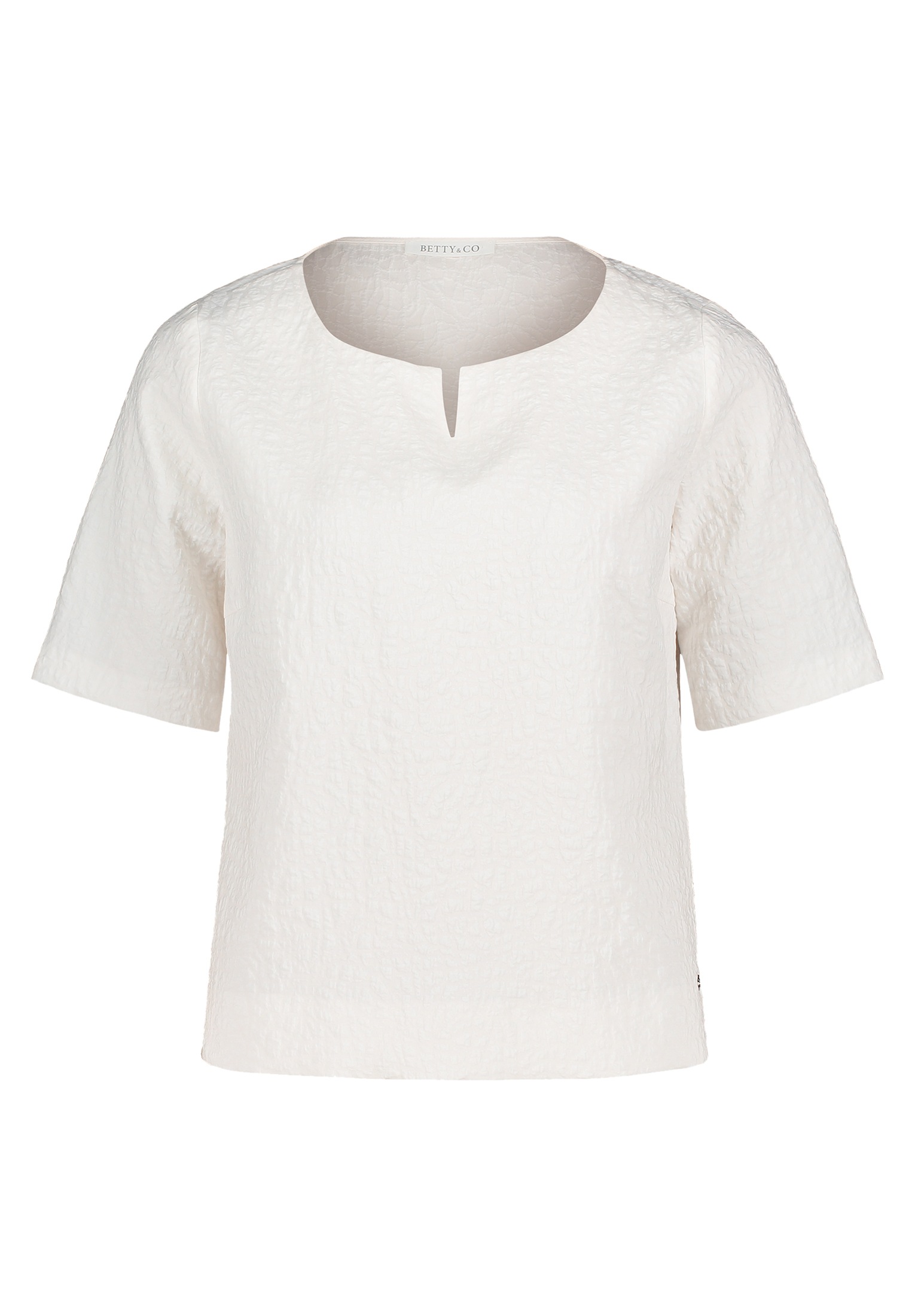 Betty&Co Shirtbluse "Betty & Co Blusenshirt mit Struktur" günstig online kaufen