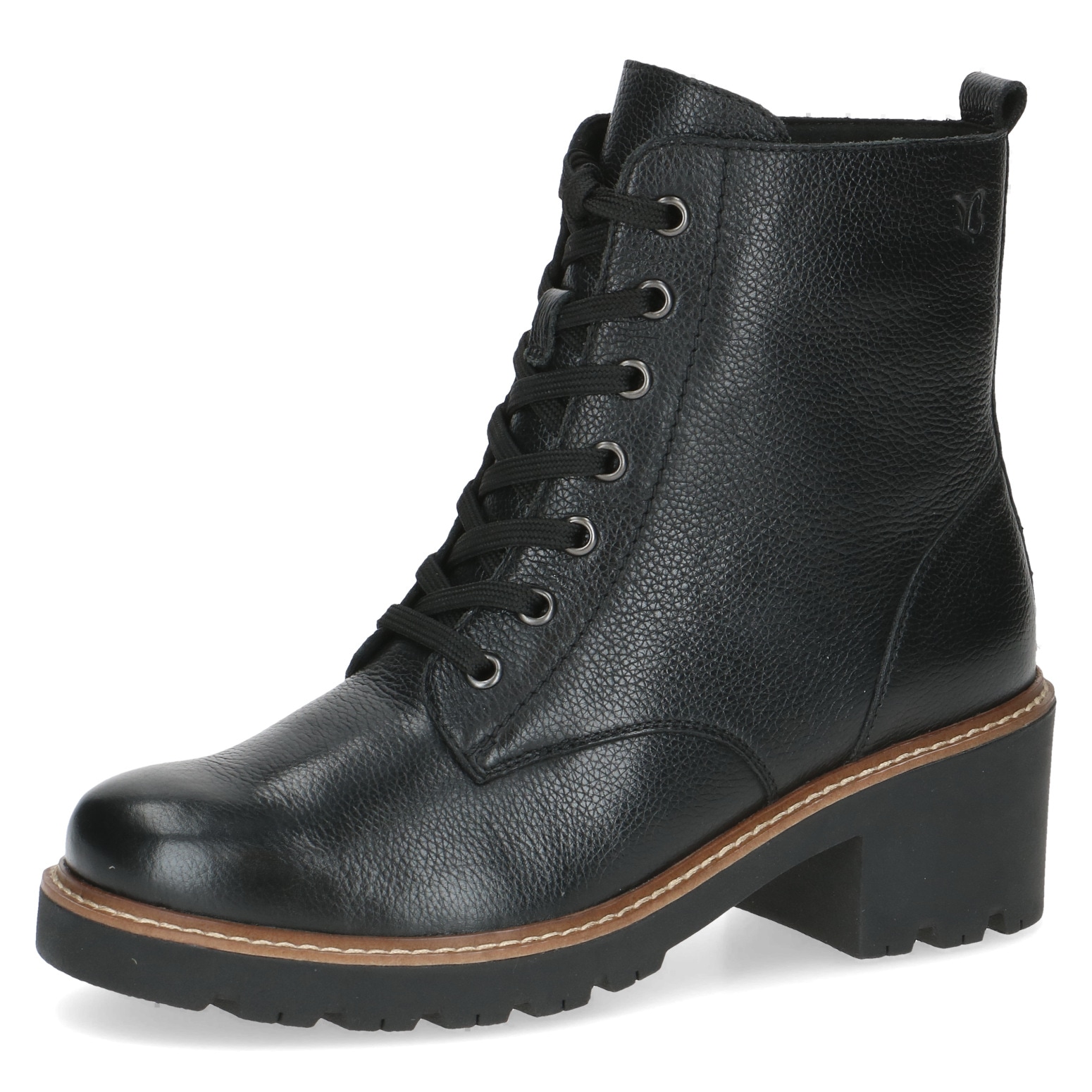 Caprice Schnürstiefelette, Blockabsatz, Schnürboots, Herbstboots mit dezent günstig online kaufen