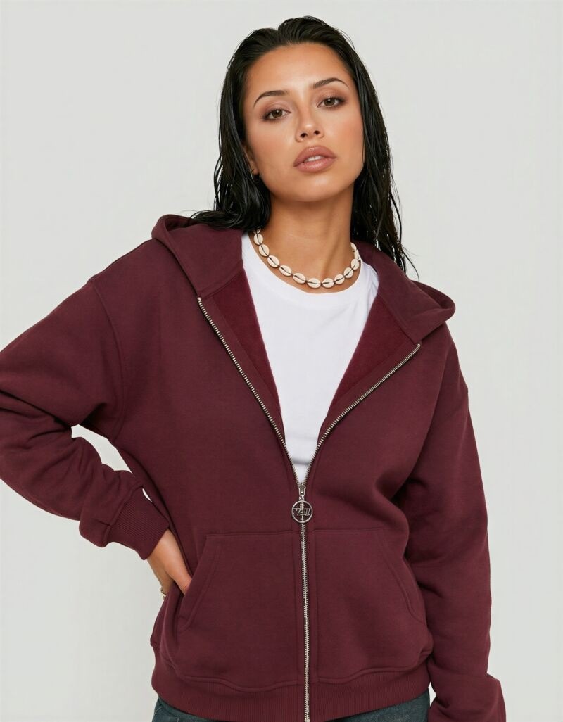 Tally Weijl Kapuzensweatjacke "SSWCOSKIMA" Baumwollmischung, bequem, mit Ka günstig online kaufen