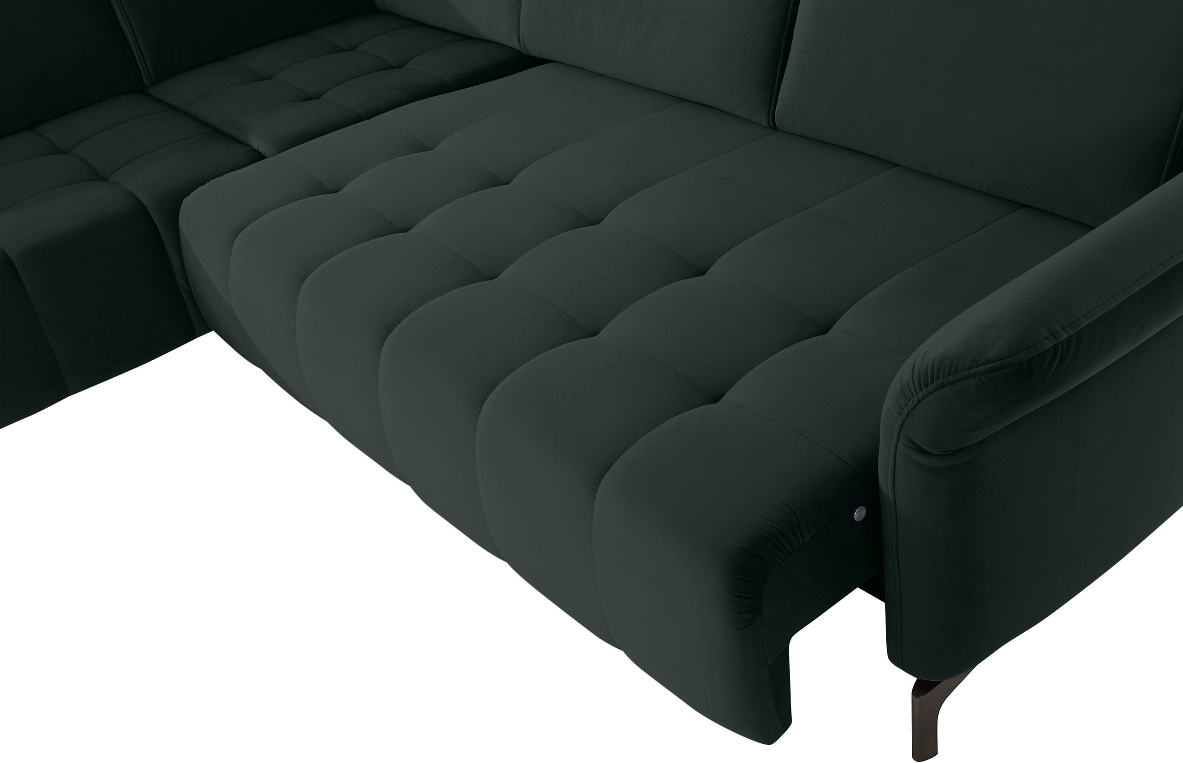 INOSIGN Ecksofa »Fresh L-Form«, Federkern, wahlweise Kopfteilverstellung und motorischer Vorziehsitz