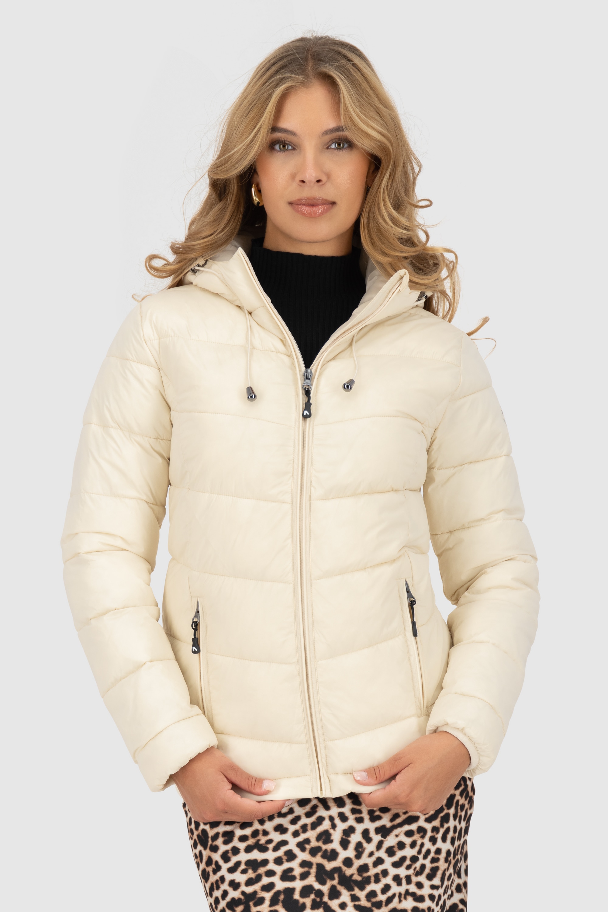 Alife & Kickin Winterjacke »Damen LirazAK A«, Ultraleichte taillierte Steppjacke mit Kapuze