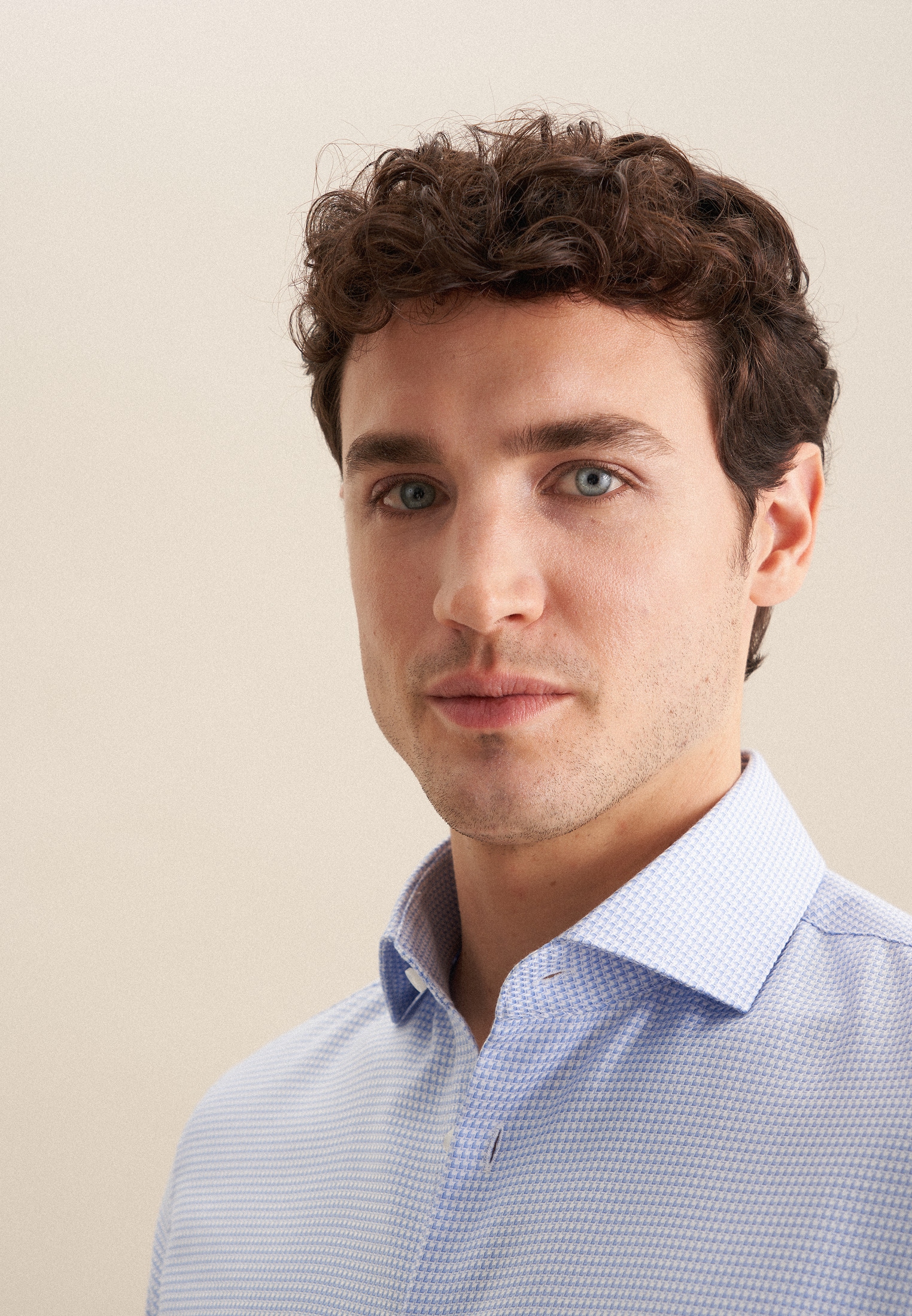 seidensticker Businesshemd »Slim« Slim 1/1 Kentkragen Struktur