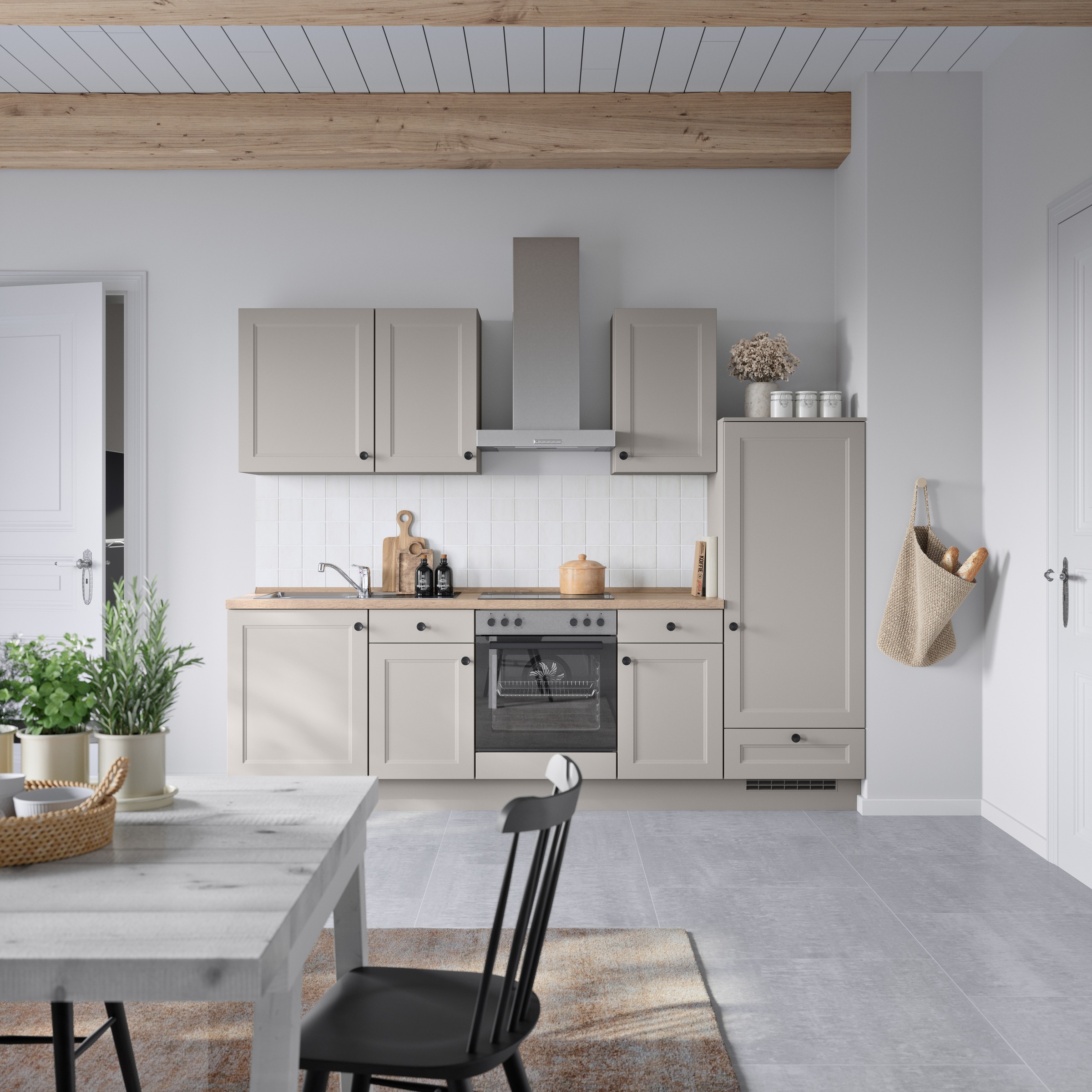 nobilia® Küchenzeile »"Cascada I"«, vormontiert, Ausrichtung wählbar, Breite 270 cm, wahlw. mit E-Geräten