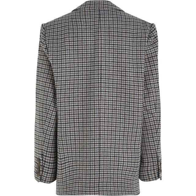 Tommy Hilfiger Kurzblazer »OVERSIZED WOOL CHECK SB BLAZER«, in  Hahnentrittmuster bestellen | BAUR