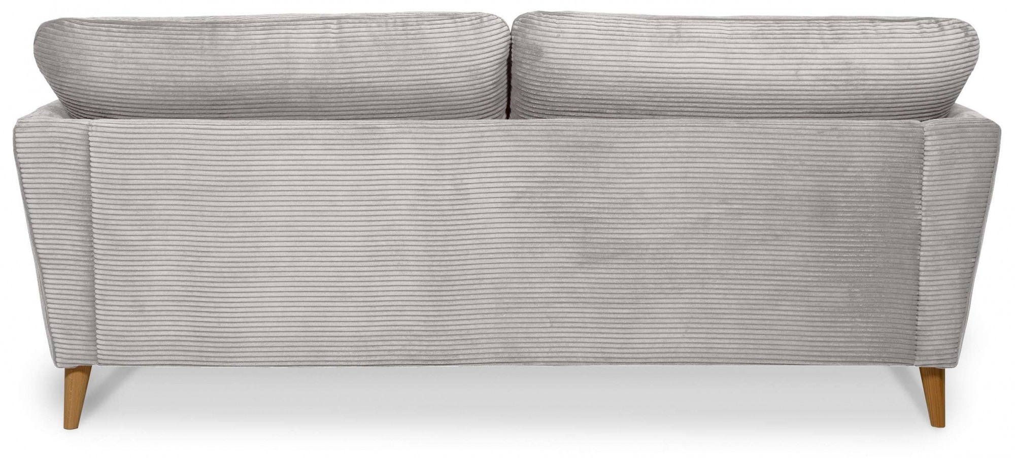 Home affaire 3-Sitzer »MARSEILLE 3er Sofa 206 cm, Cord, Flachgewebe, Struktur, Webstoff«, Massivholzbeine Eiche, Landhausstil, Wellenunterfederung