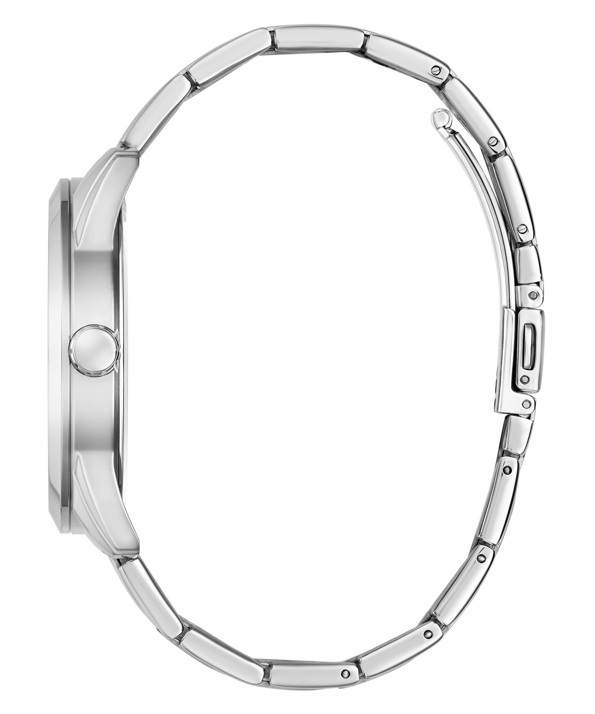 Guess Quarzuhr »ELLIOT« Armbanduhr, Herrenuhr, Edelstahlarmband, Ideal auch als Geschenk