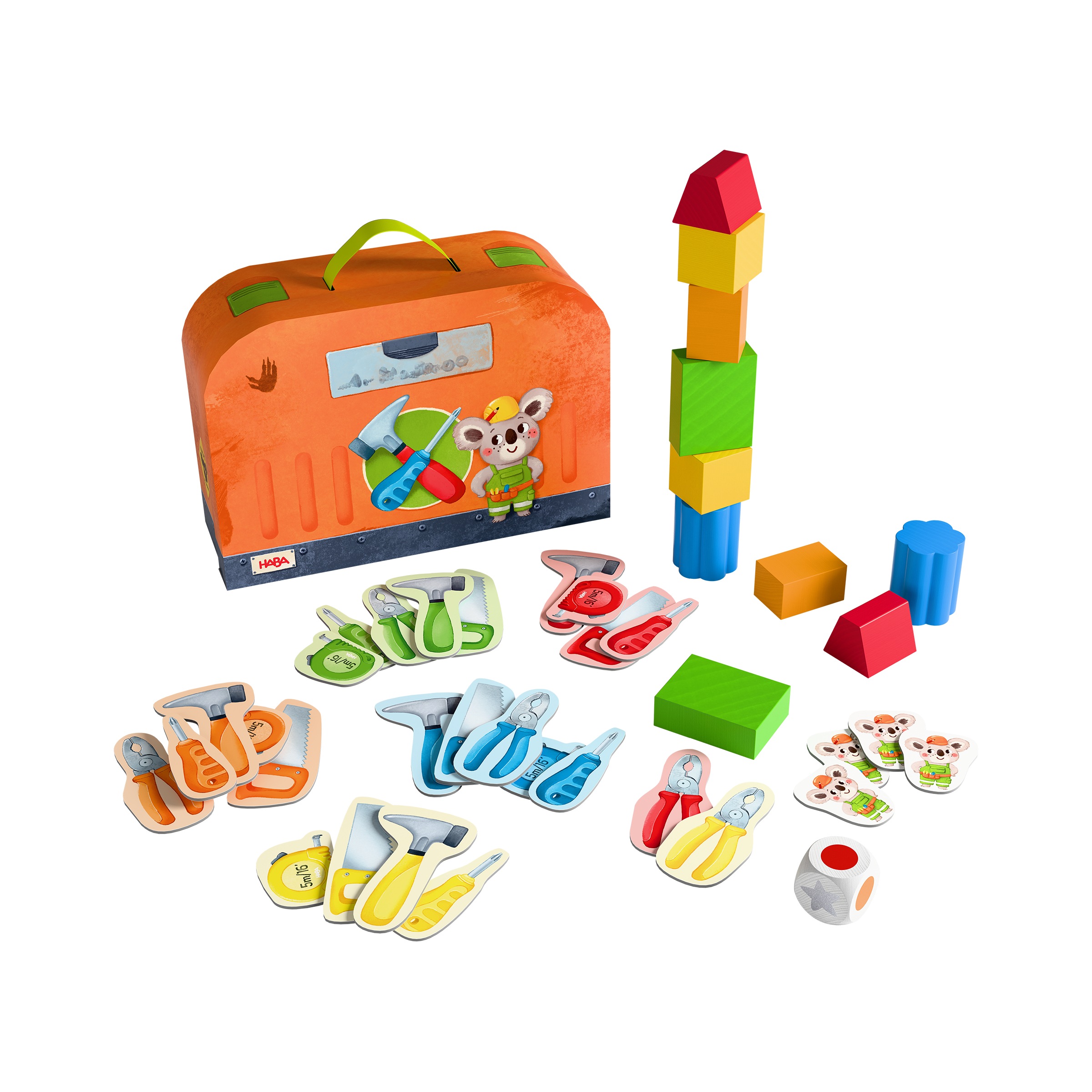 Haba Spiel »Meine ersten Spiele – Wer baut mit?«